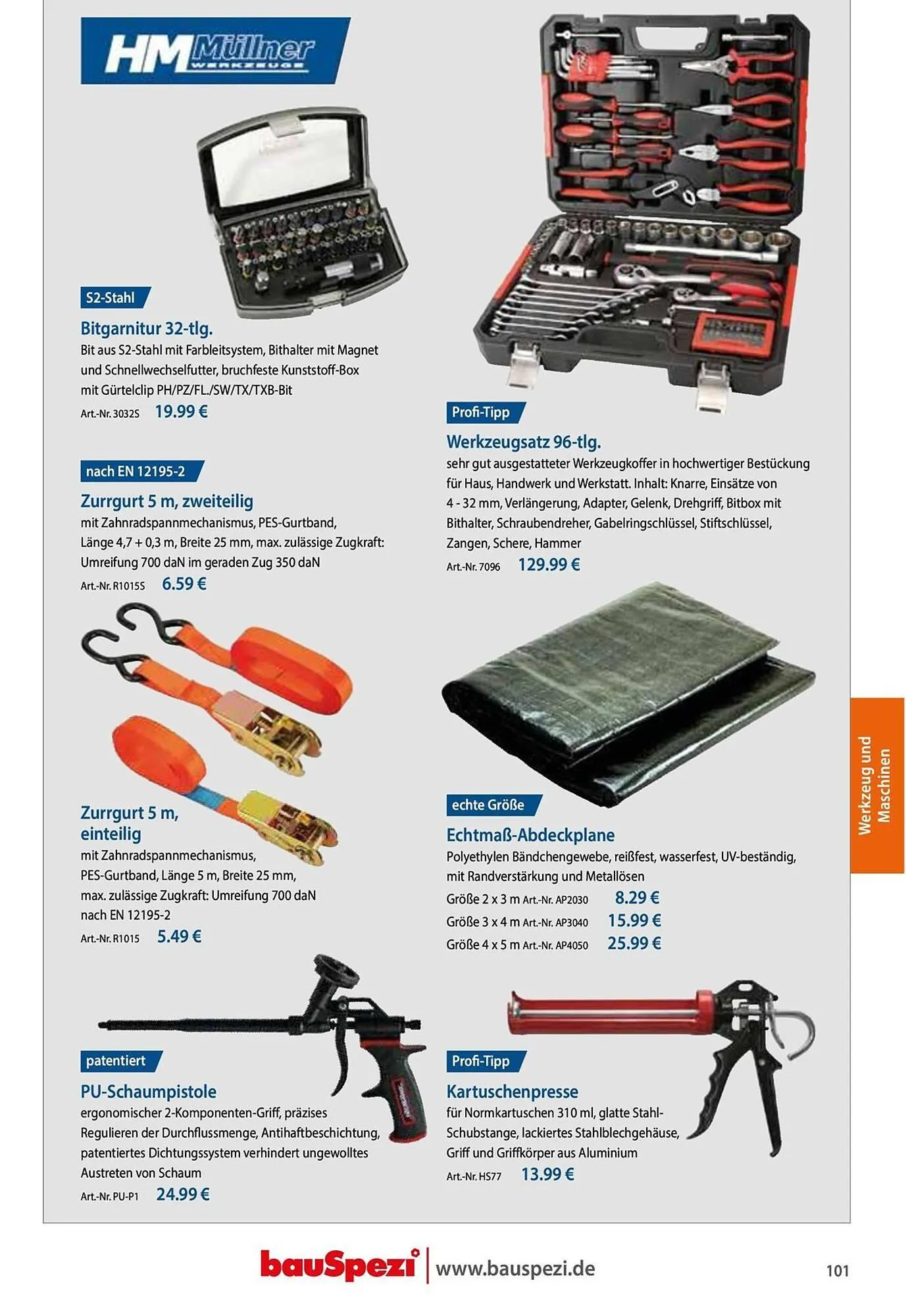 BauSpezi Prospekt von 15. April bis 31. Dezember 2026 - Prospekt seite 103