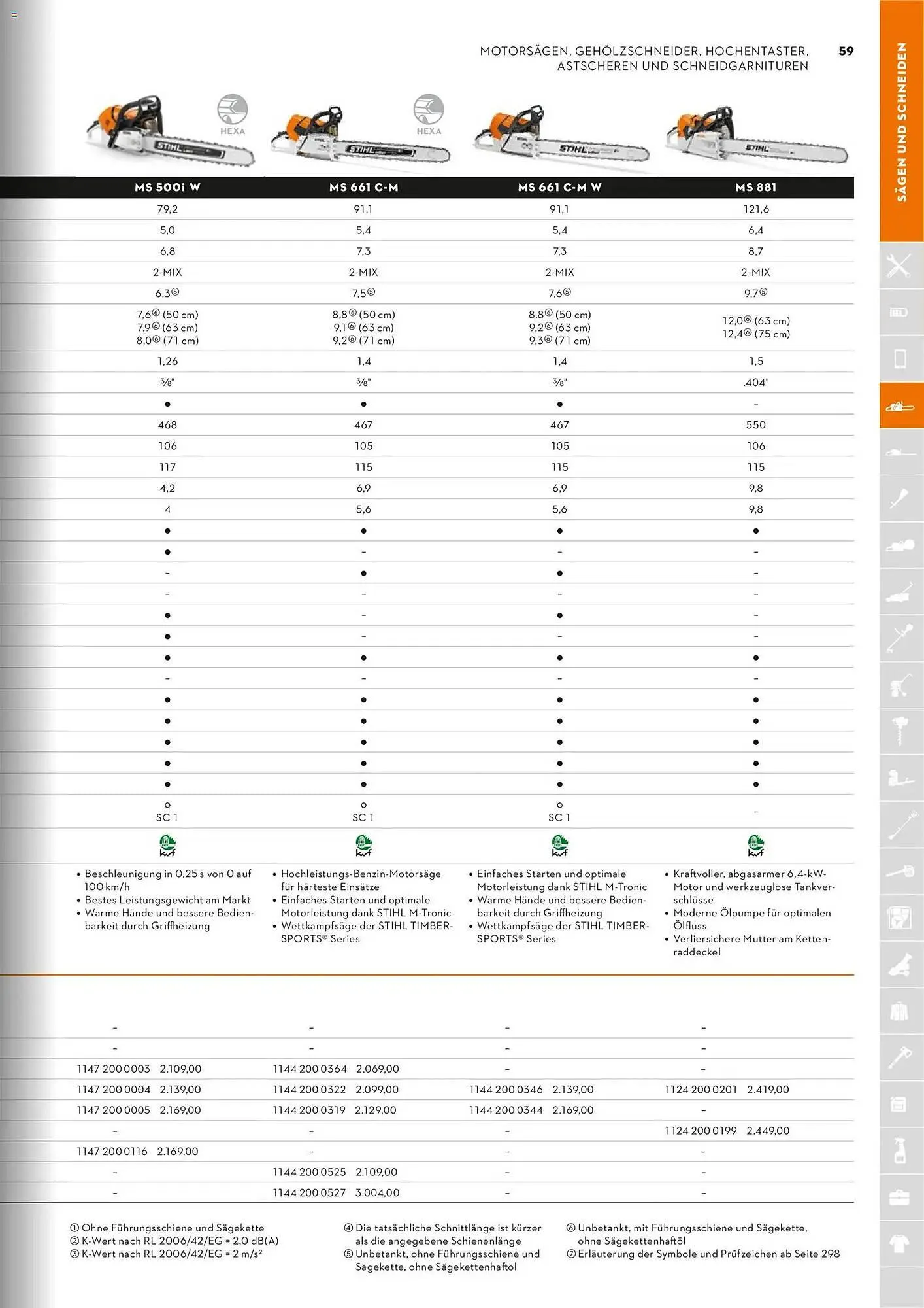 STIHL Prospekt von 1. Januar bis 31. Dezember 2026 - Prospekt seite 59