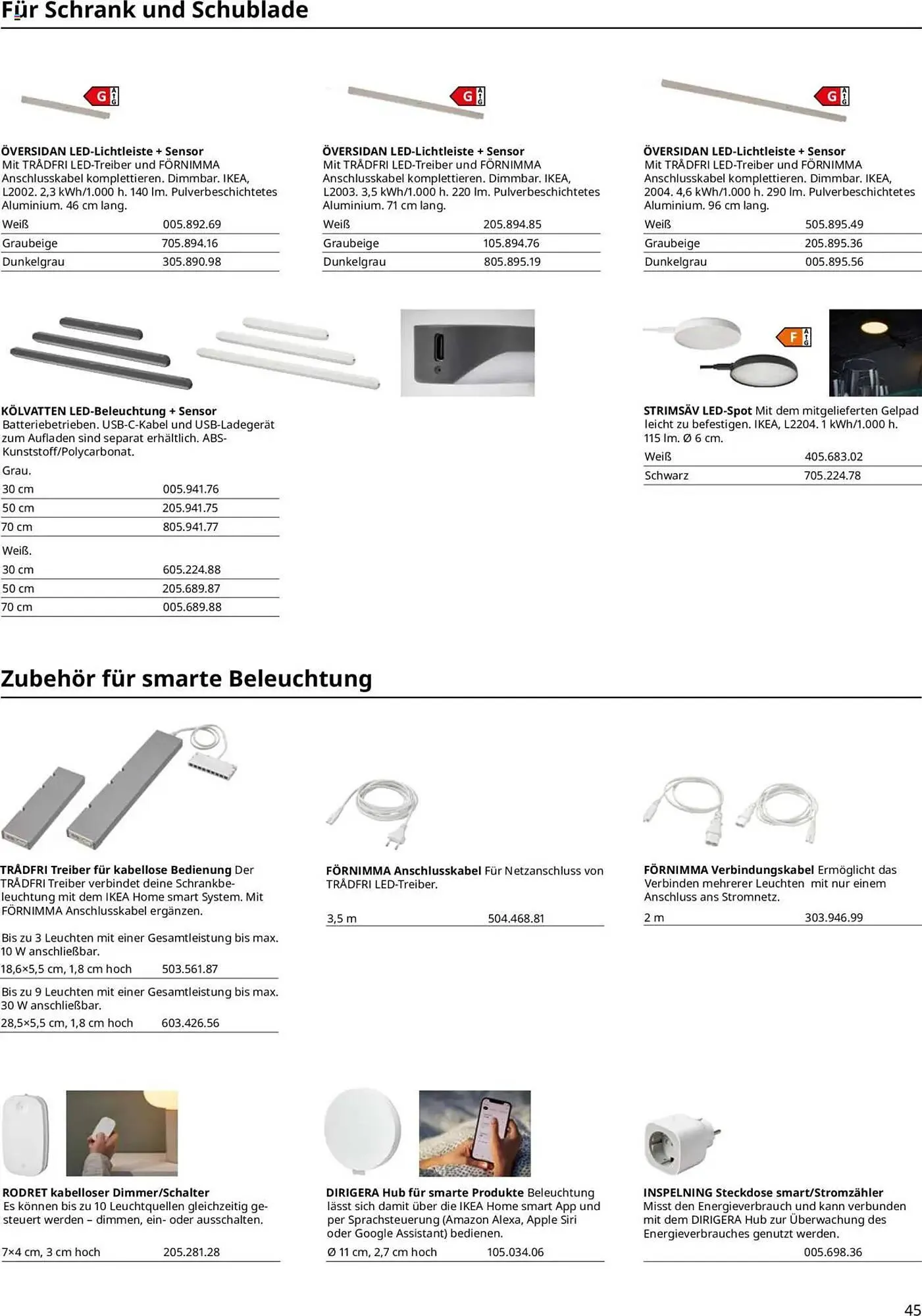 IKEA Prospekt von 30. September bis 31. März 2026 - Prospekt seite 45