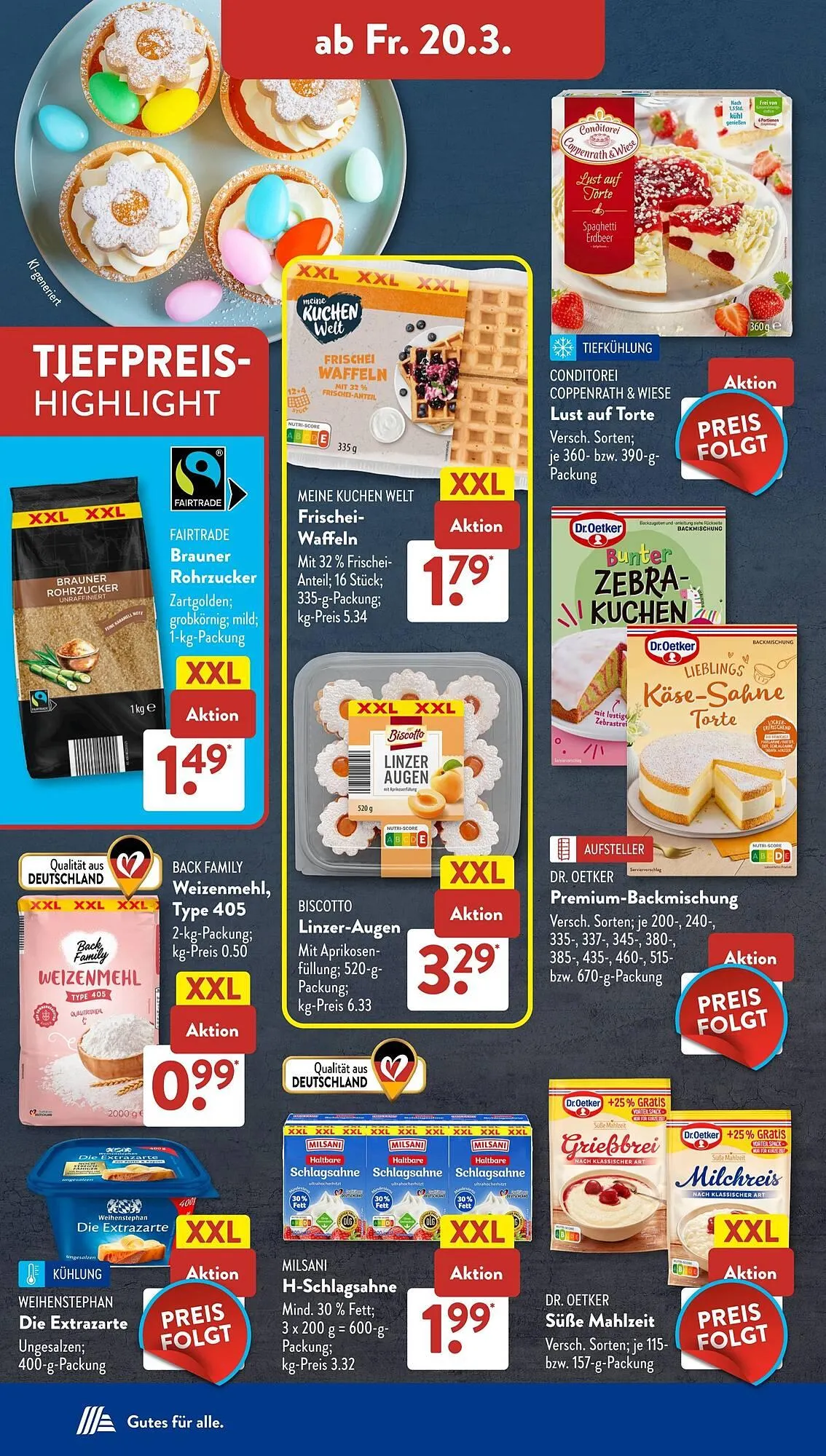 Aldi Süd Prospekt von 16. März bis 22. März 2026 - Prospekt seite 16