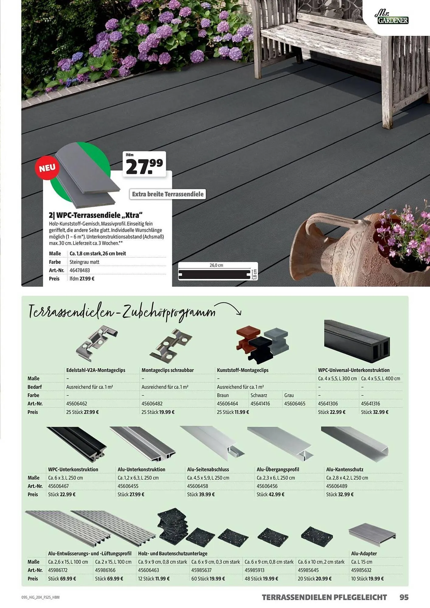 Hagebau Prospekt von 19. September bis 31. Dezember 2025 - Prospekt seite 95