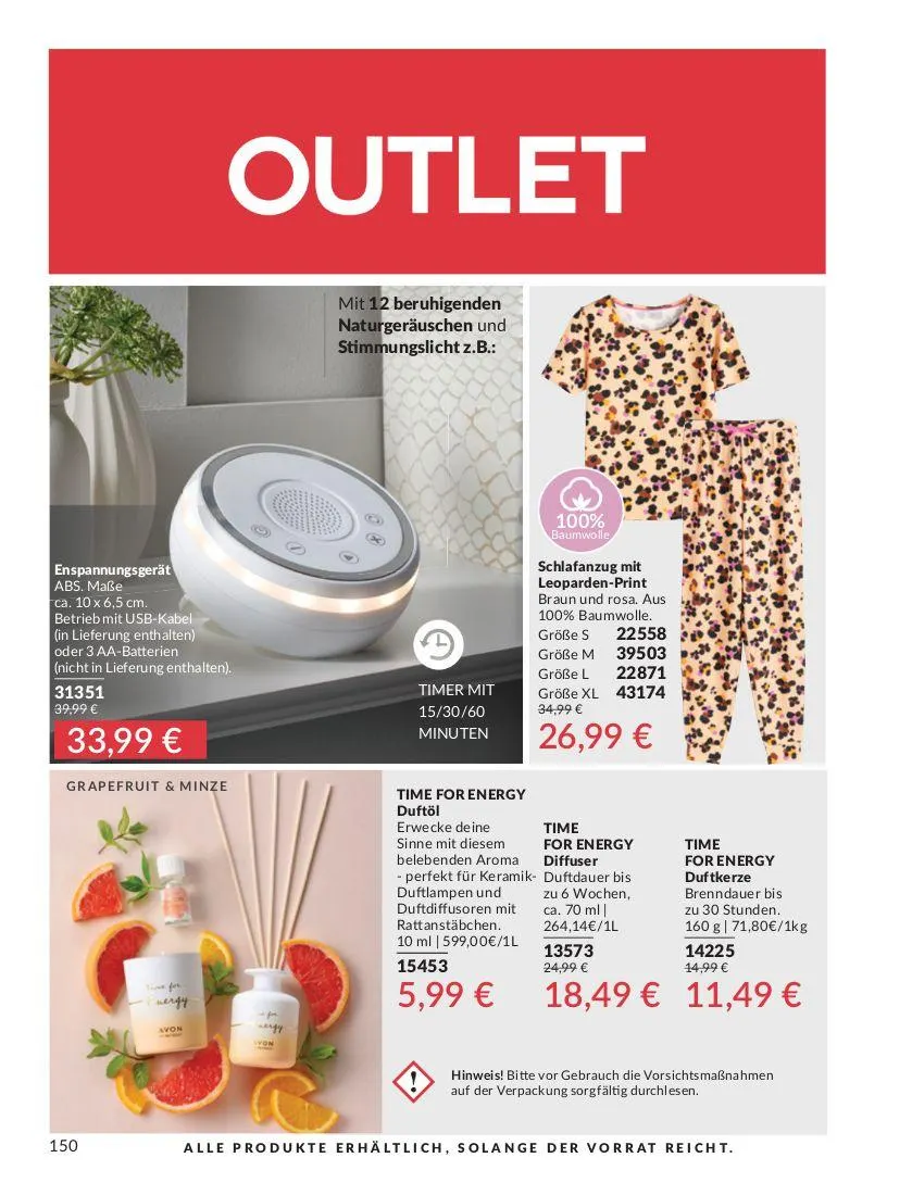 Avon Aktueller Prospekt von 7. Mai bis 21. Mai 2025 - Prospekt seite 150