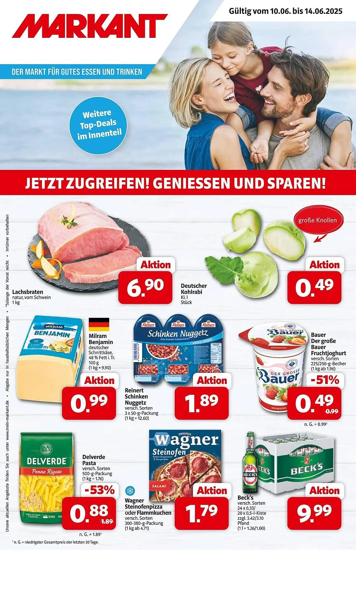 Markant Prospekt von 10. Juni bis 14. Juni 2025 - Prospekt seite 1