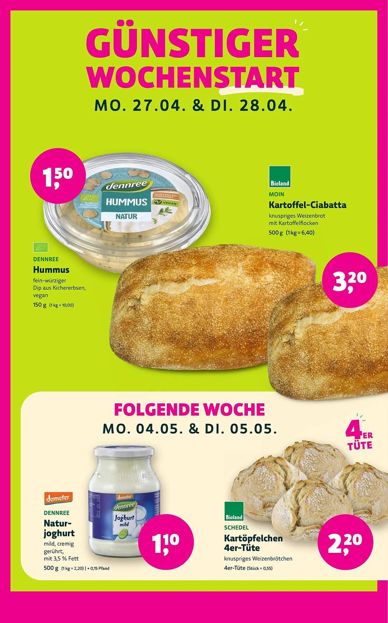 Aleco Biomarkt Prospekt von 22. April bis 5. Mai 2026 - Prospekt seite 5