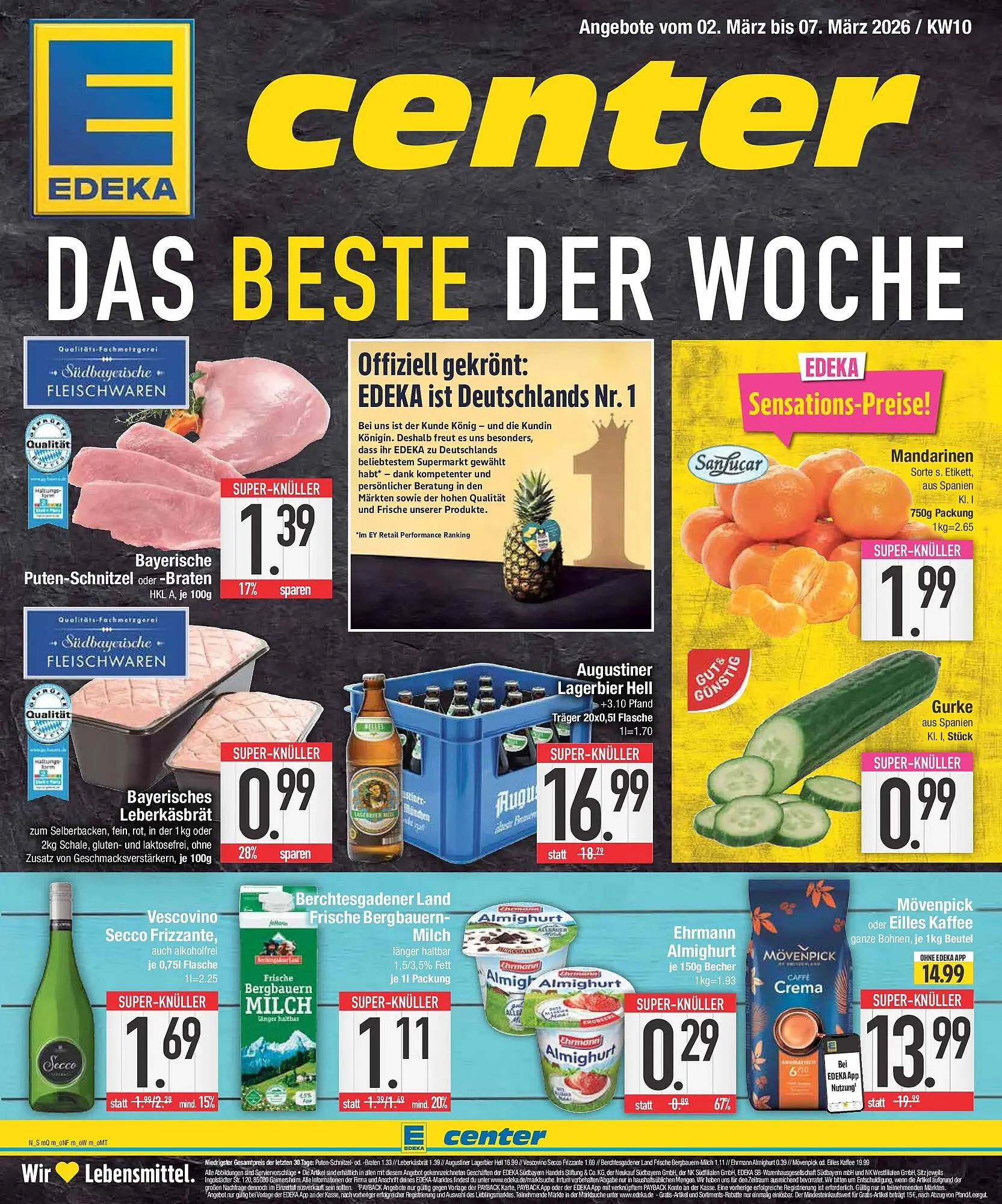 E-Center Prospekt von 1. März bis 7. März 2026 - Prospekt seite 1