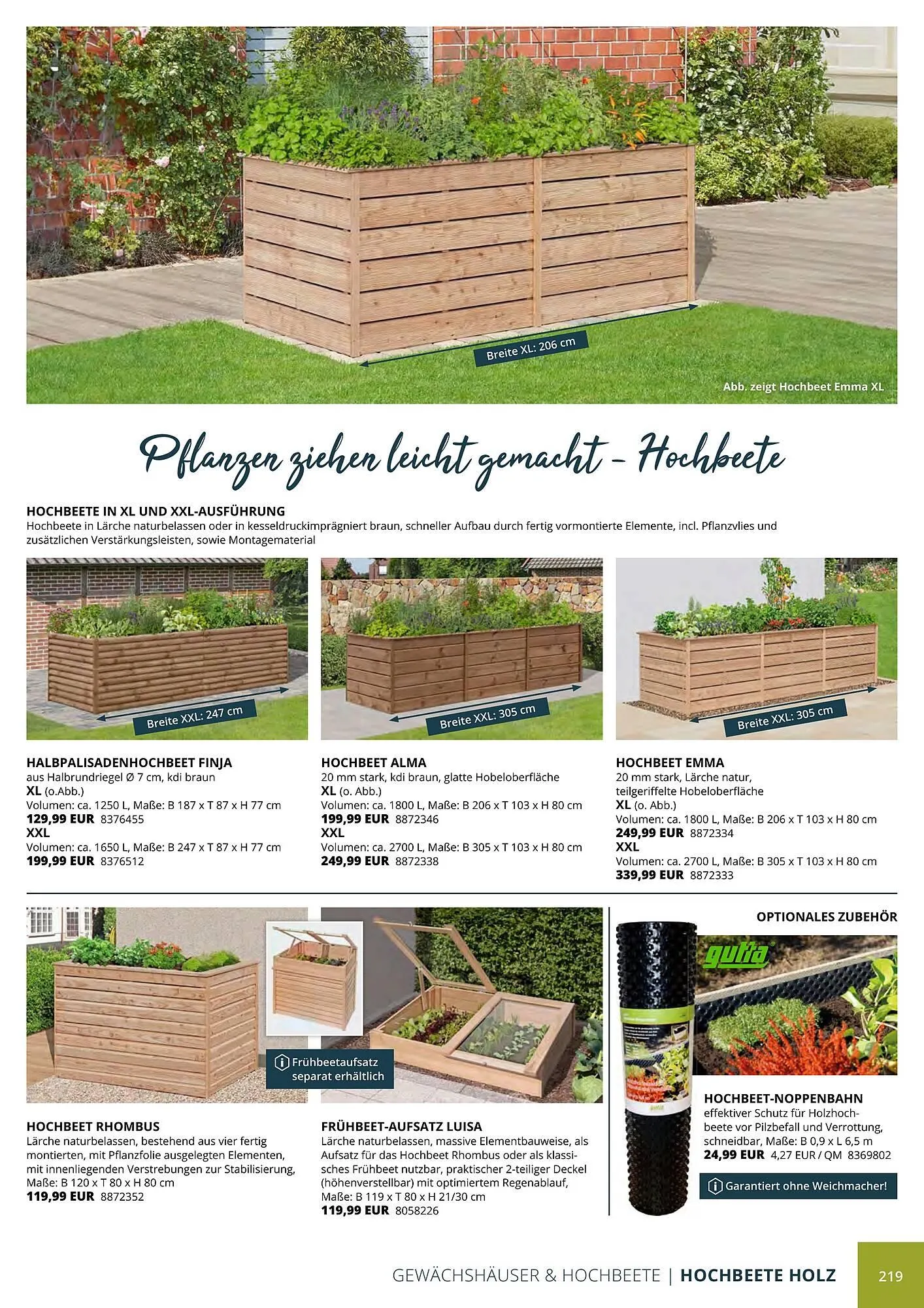 BBM Baumarkt Prospekt von 20. April bis 31. Dezember 2025 - Prospekt seite 227