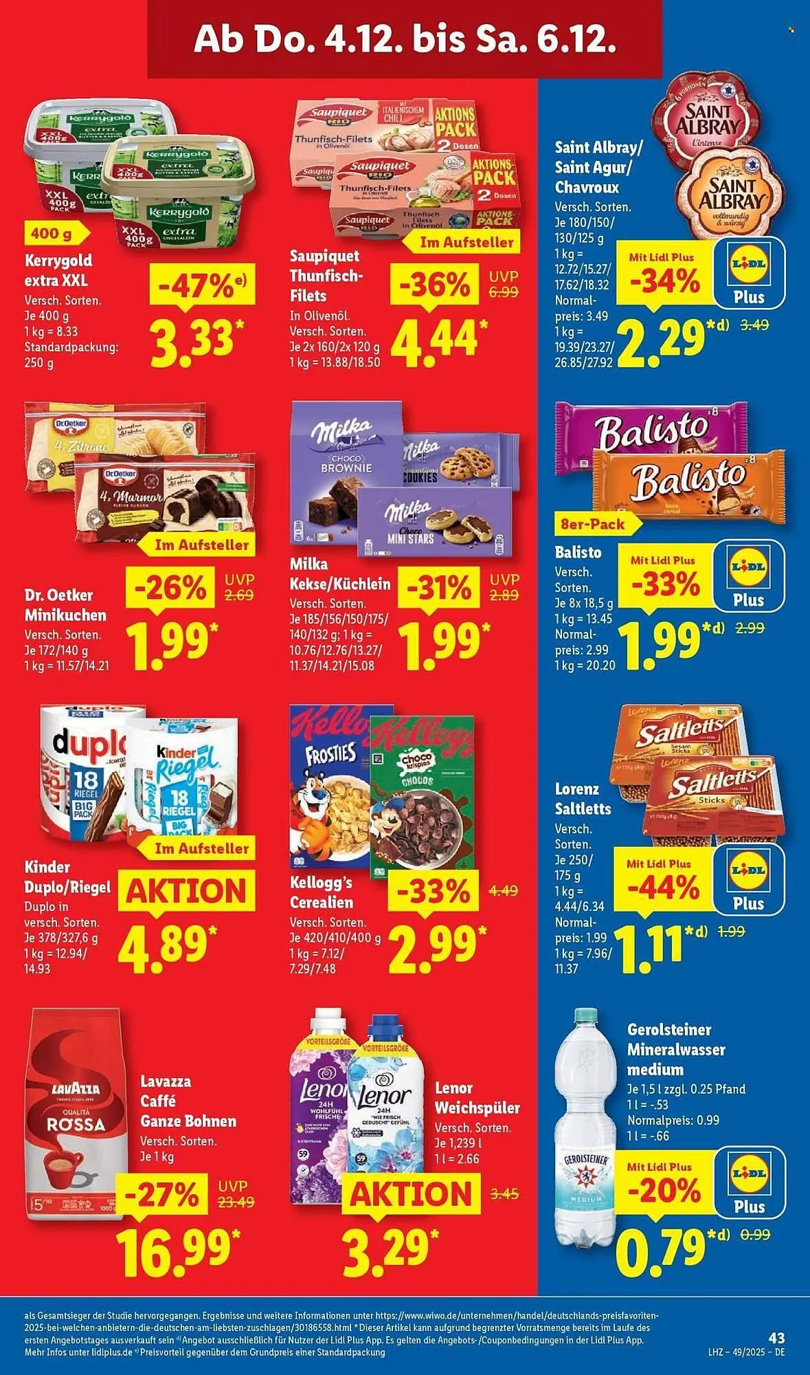 Lidl Prospekt von 1. Dezember bis 6. Dezember 2025 - Prospekt seite 61