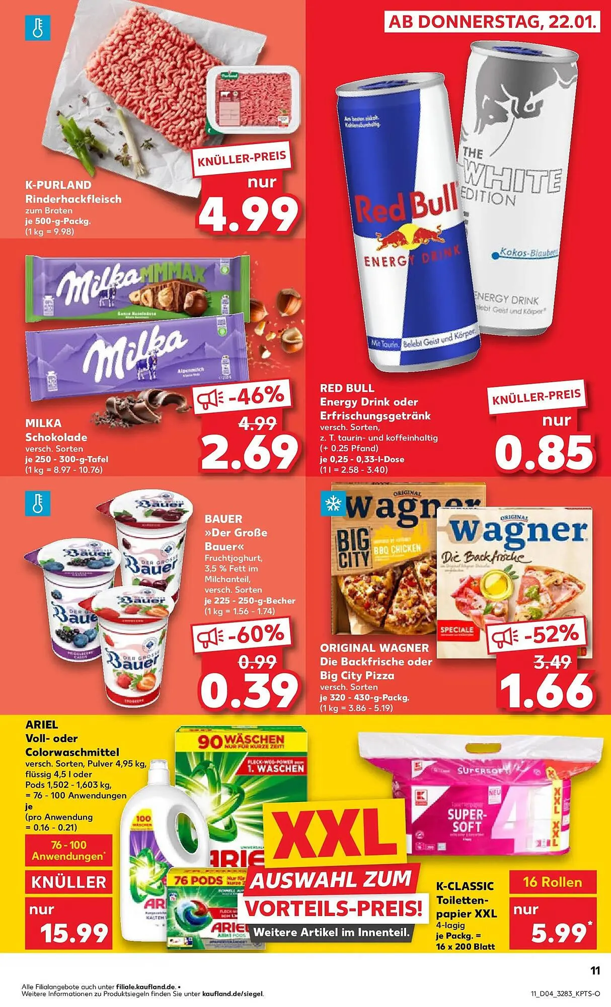 Kaufland Prospekt von 25. Januar bis 28. Januar 2026 - Prospekt seite 11