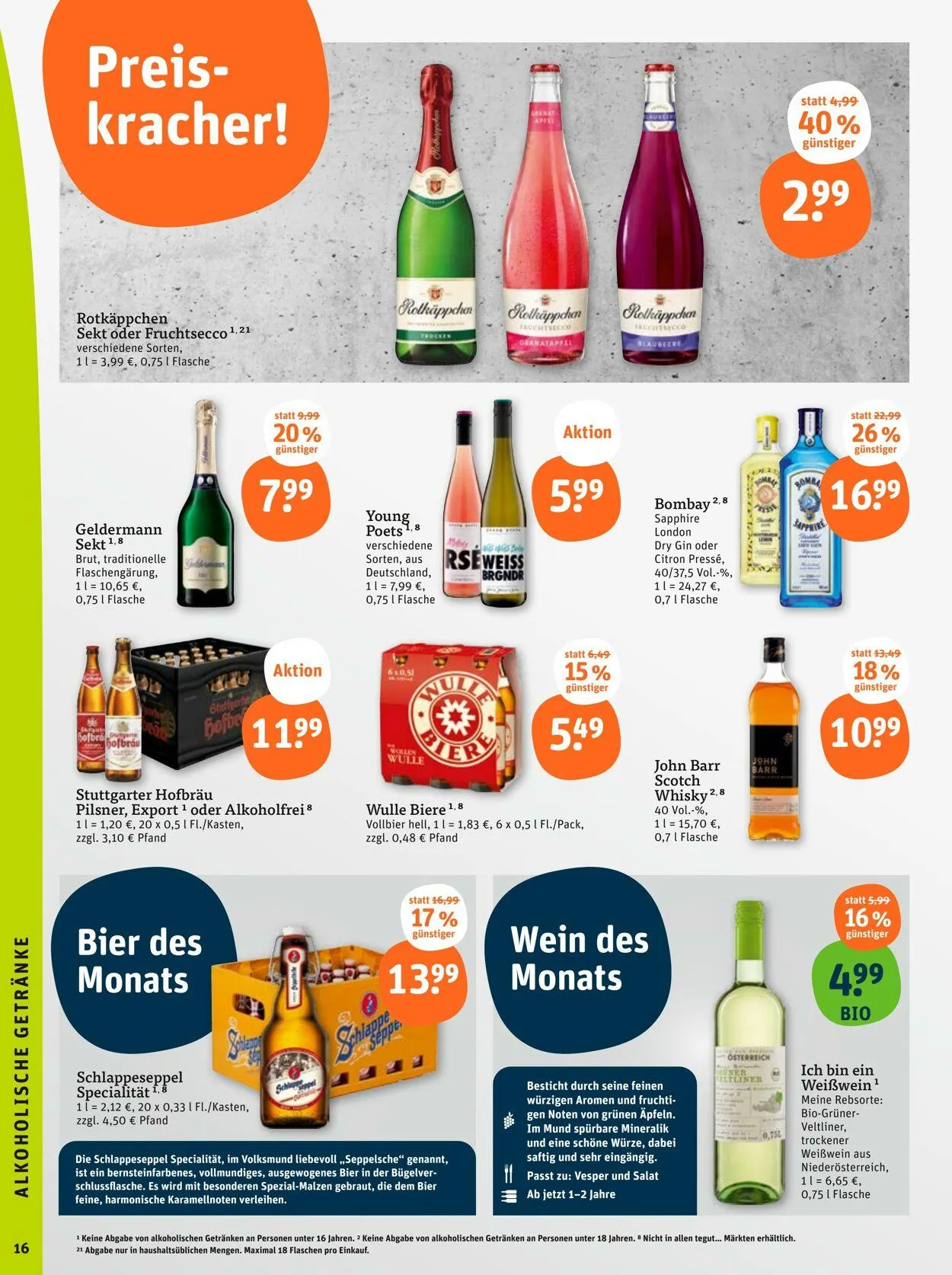 Tegut Aktueller Prospekt von 30. Juni bis 6. Juli 2025 - Prospekt seite 18