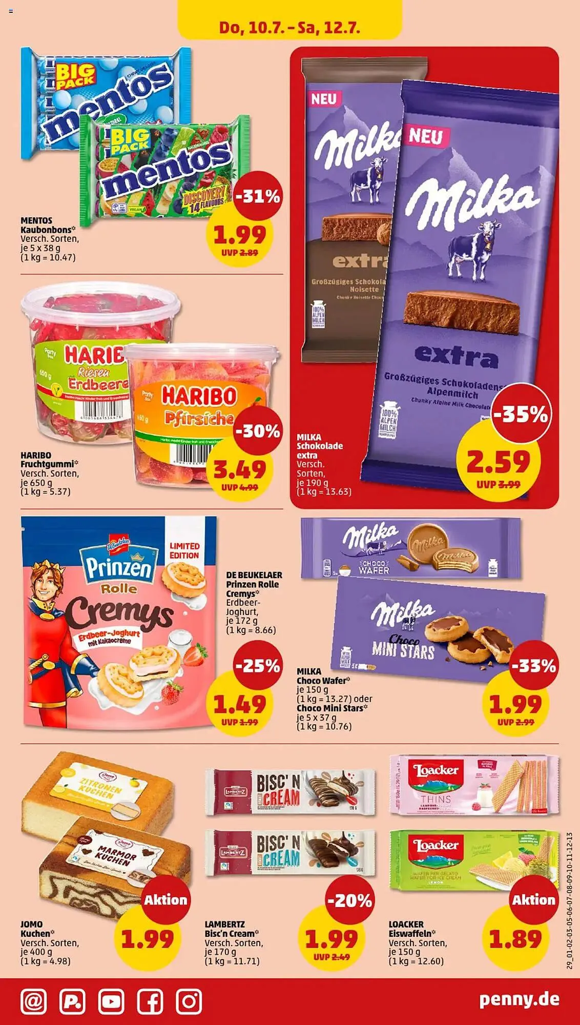 PENNY Prospekt von 7. Juli bis 12. Juli 2025 - Prospekt seite 29