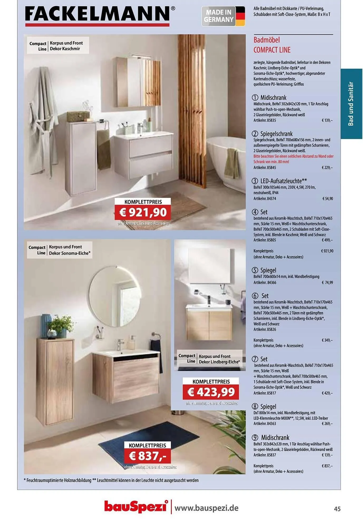 BauSpezi Prospekt von 15. April bis 31. Dezember 2026 - Prospekt seite 47