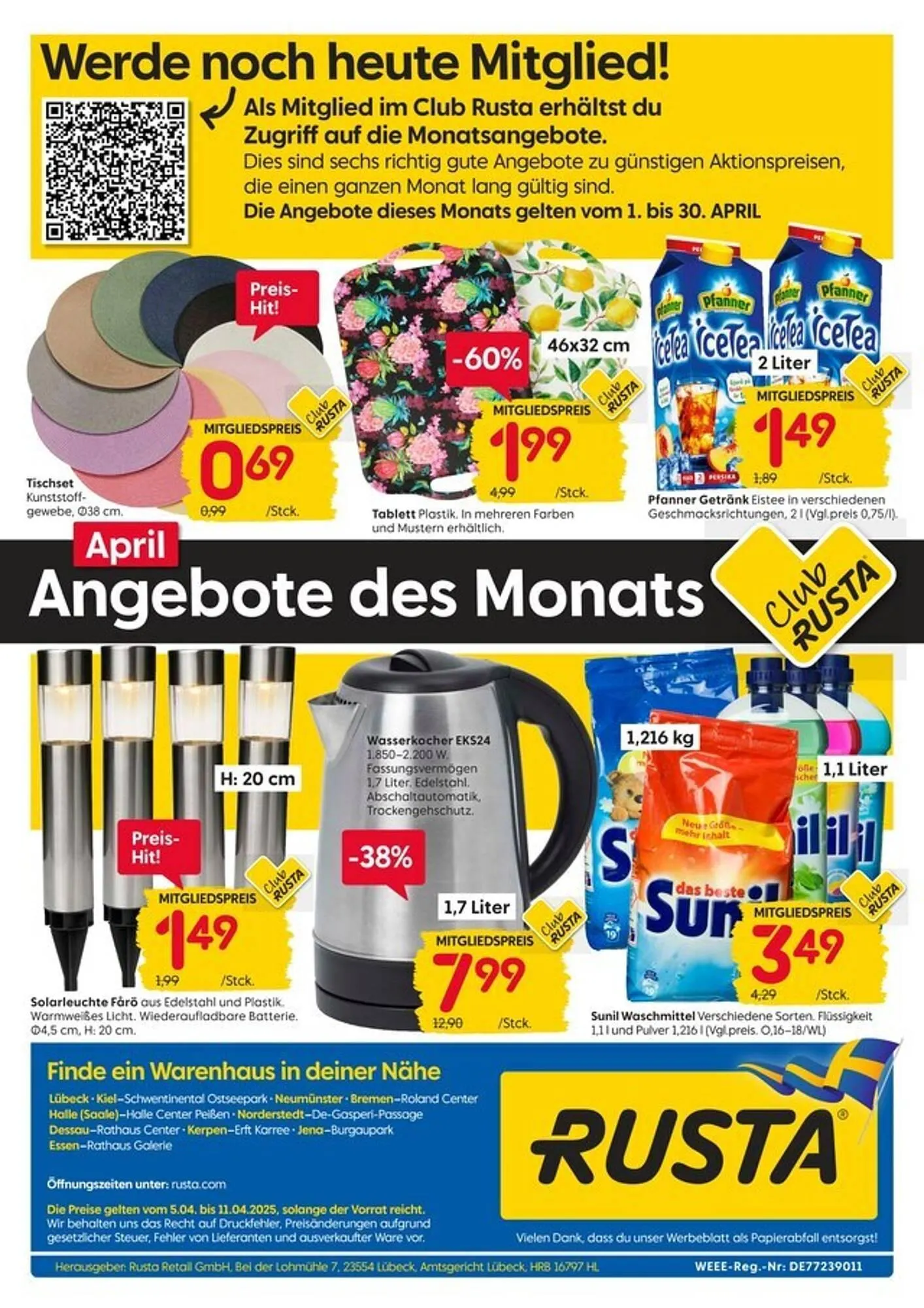Rusta Prospekt von 5. April bis 11. April 2025 - Prospekt seite 16
