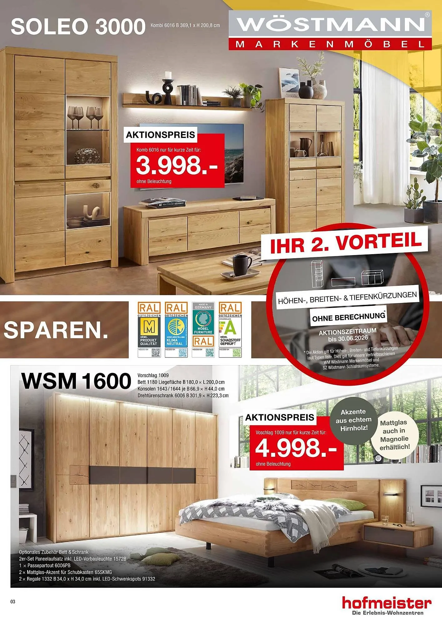 Hofmeister Prospekt von 15. April bis 30. Juni 2026 - Prospekt seite 3