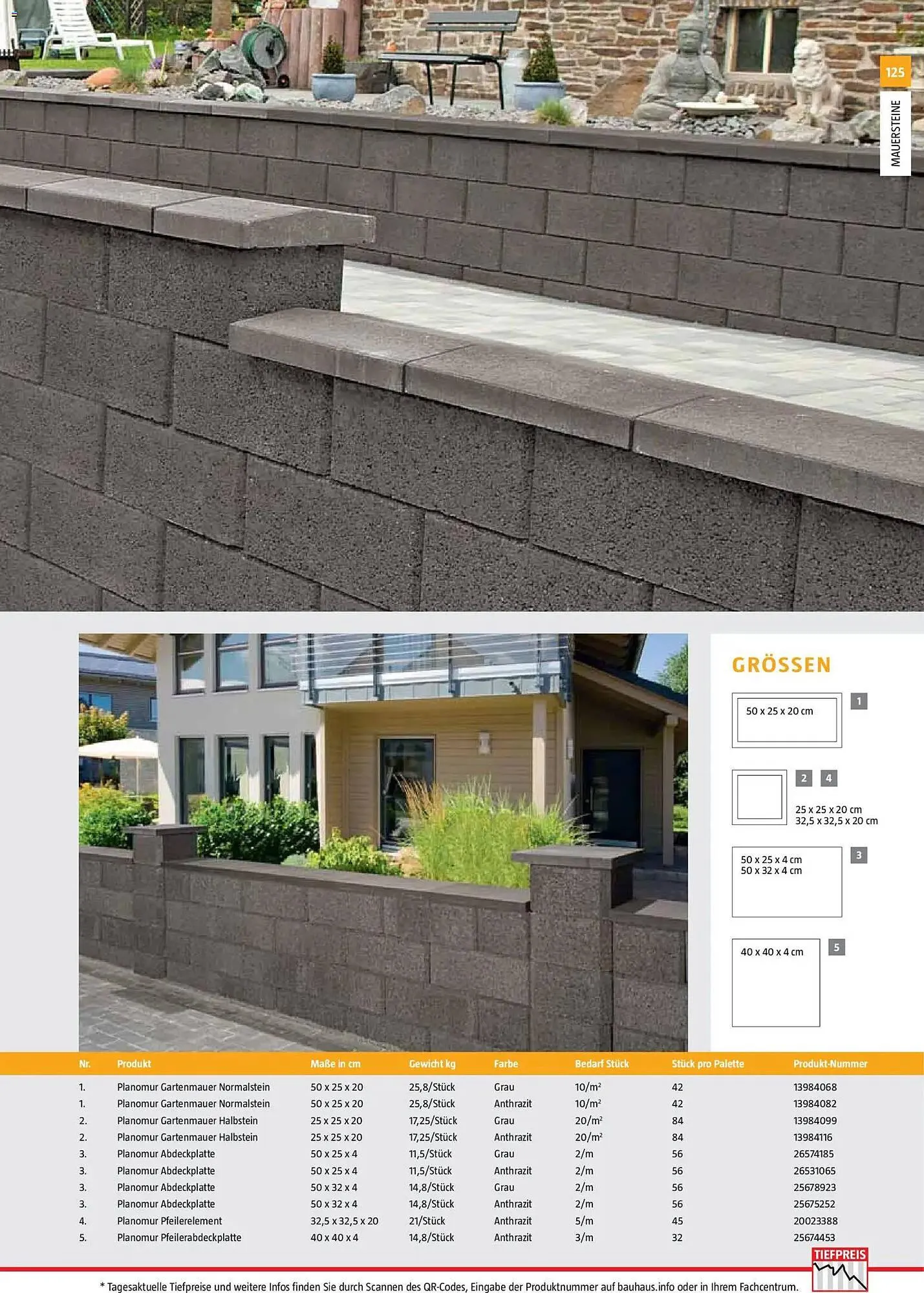 Bauhaus Prospekt von 2. März bis 30. Juni 2026 - Prospekt seite 125