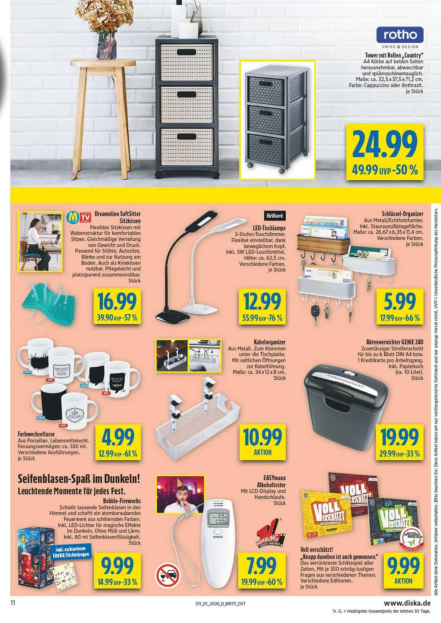 Diska Prospekt von 29. Dezember bis 3. Januar 2026 - Prospekt seite 11