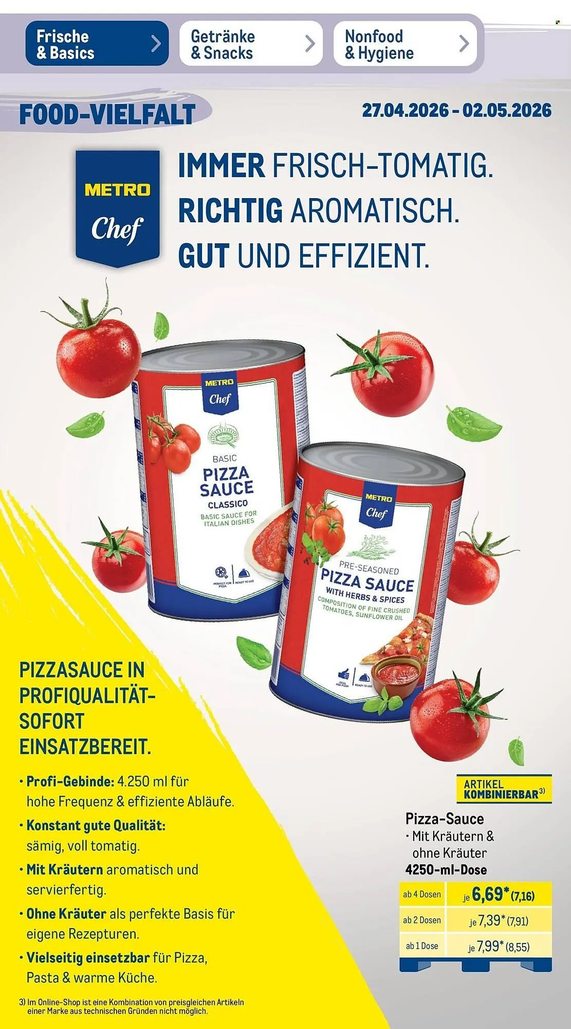 METRO Prospekt von 27. April bis 2. Mai 2026 - Prospekt seite 48