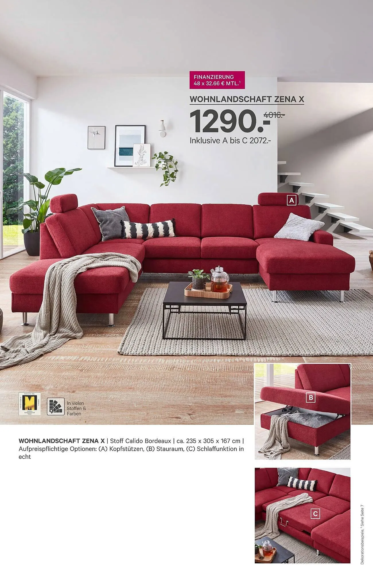 Kabs Polsterwelt Prospekt von 23. Mai bis 26. Juni 2025 - Prospekt seite 38