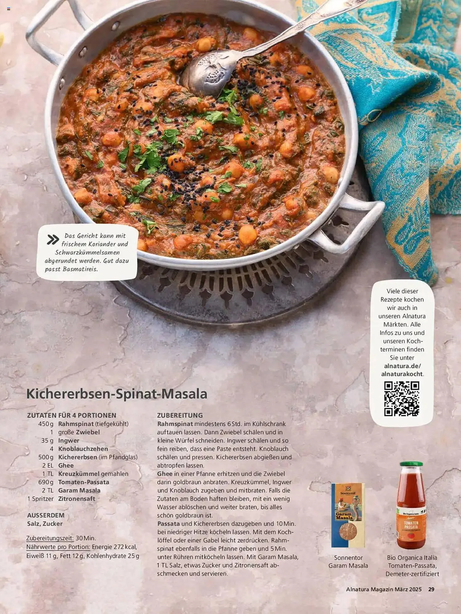 Alnatura Prospekt von 1. März bis 31. März 2025 - Prospekt seite 29