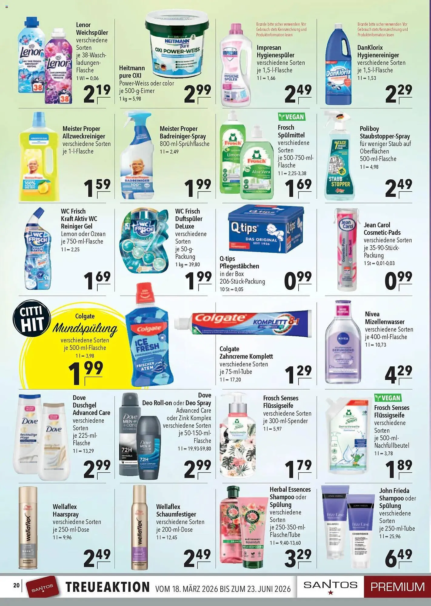 CITTI Markt Prospekt von 18. März bis 24. März 2026 - Prospekt seite 22