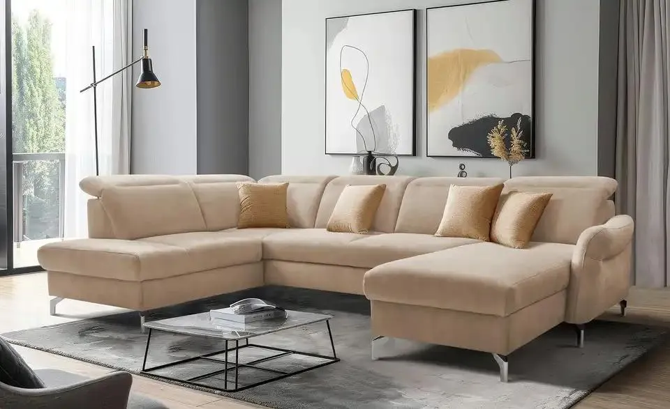 uno Wohnlandschaft Wildleder-Optik Basel