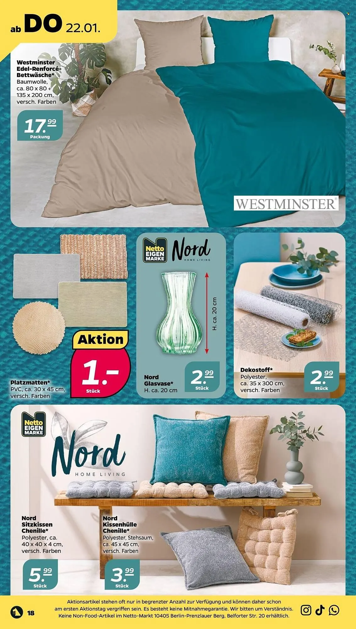 NETTO Prospekt von 19. Januar bis 24. Januar 2026 - Prospekt seite 20