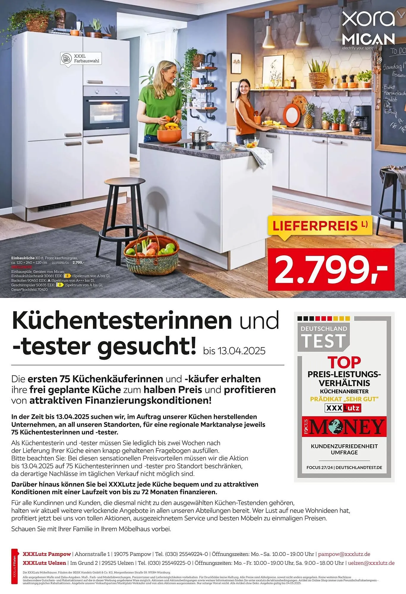 XXXLutz Prospekt von 7. April bis 5. Mai 2025 - Prospekt seite 2