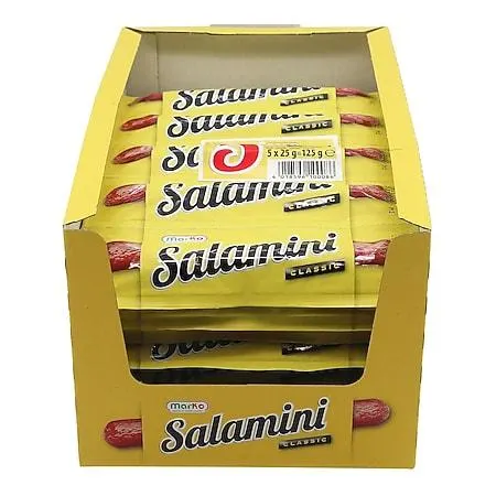MarKo Salamini Classic 5 x 25 g, 15er Pack