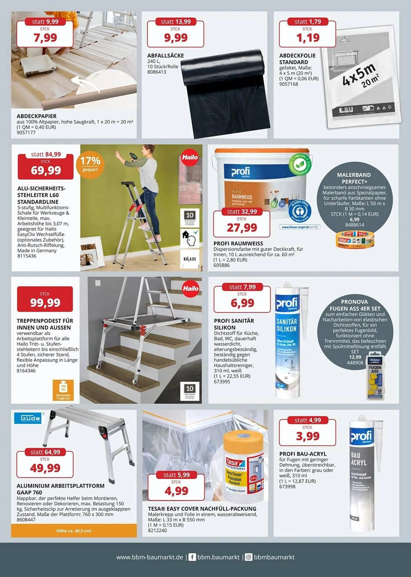BBM Baumarkt Prospekt von 4. Februar bis 7. Februar 2026 - Prospekt seite 11