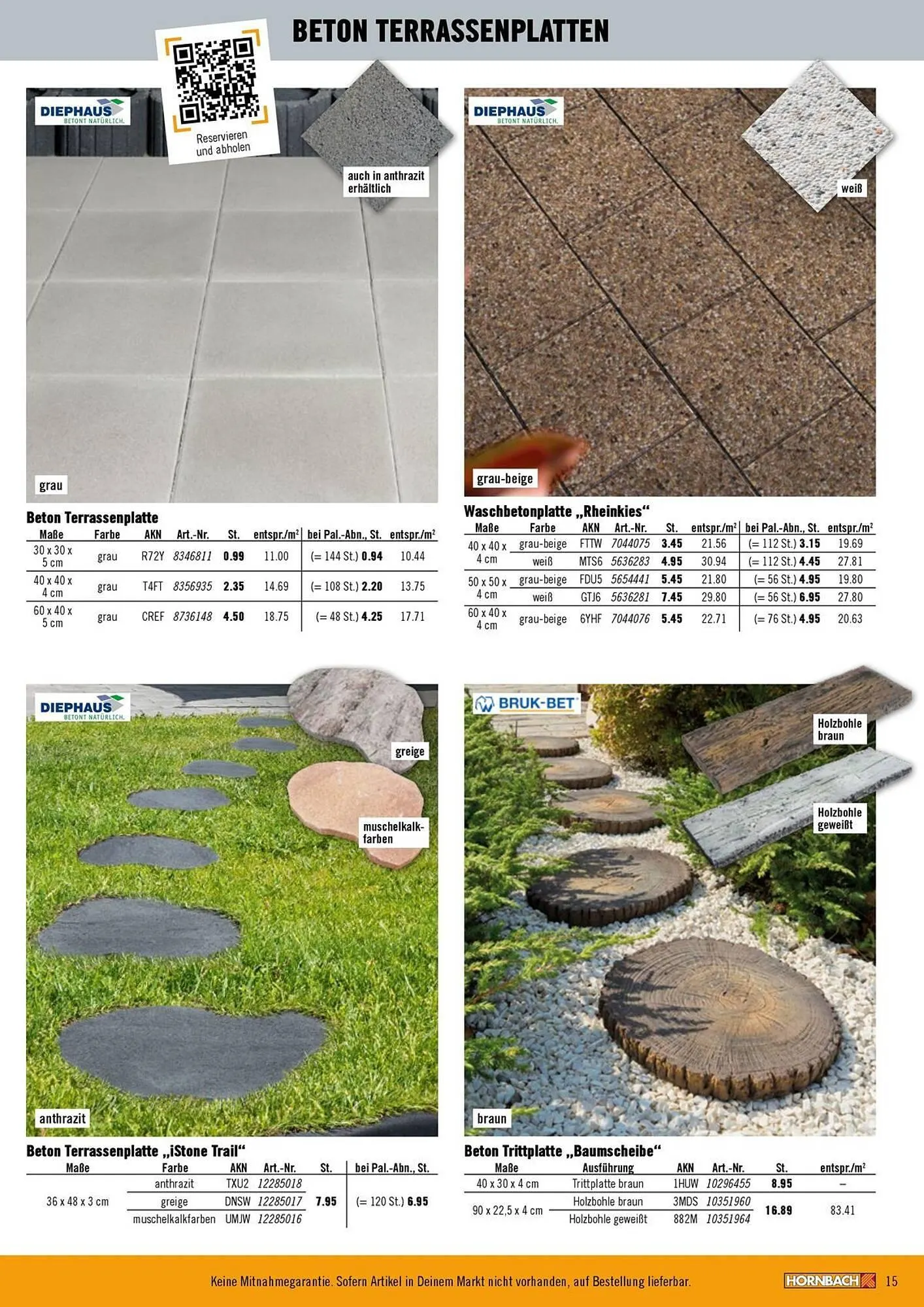 Hornbach Prospekt von 9. April bis 15. April 2025 - Prospekt seite 15