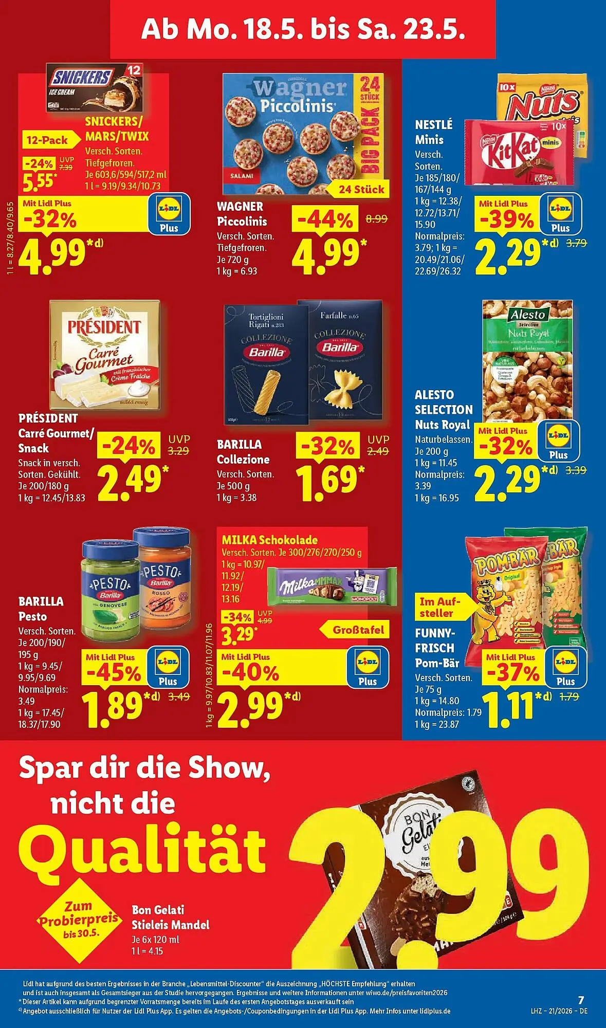 Lidl Prospekt von 17. Mai bis 23. Mai 2026 - Prospekt seite 15
