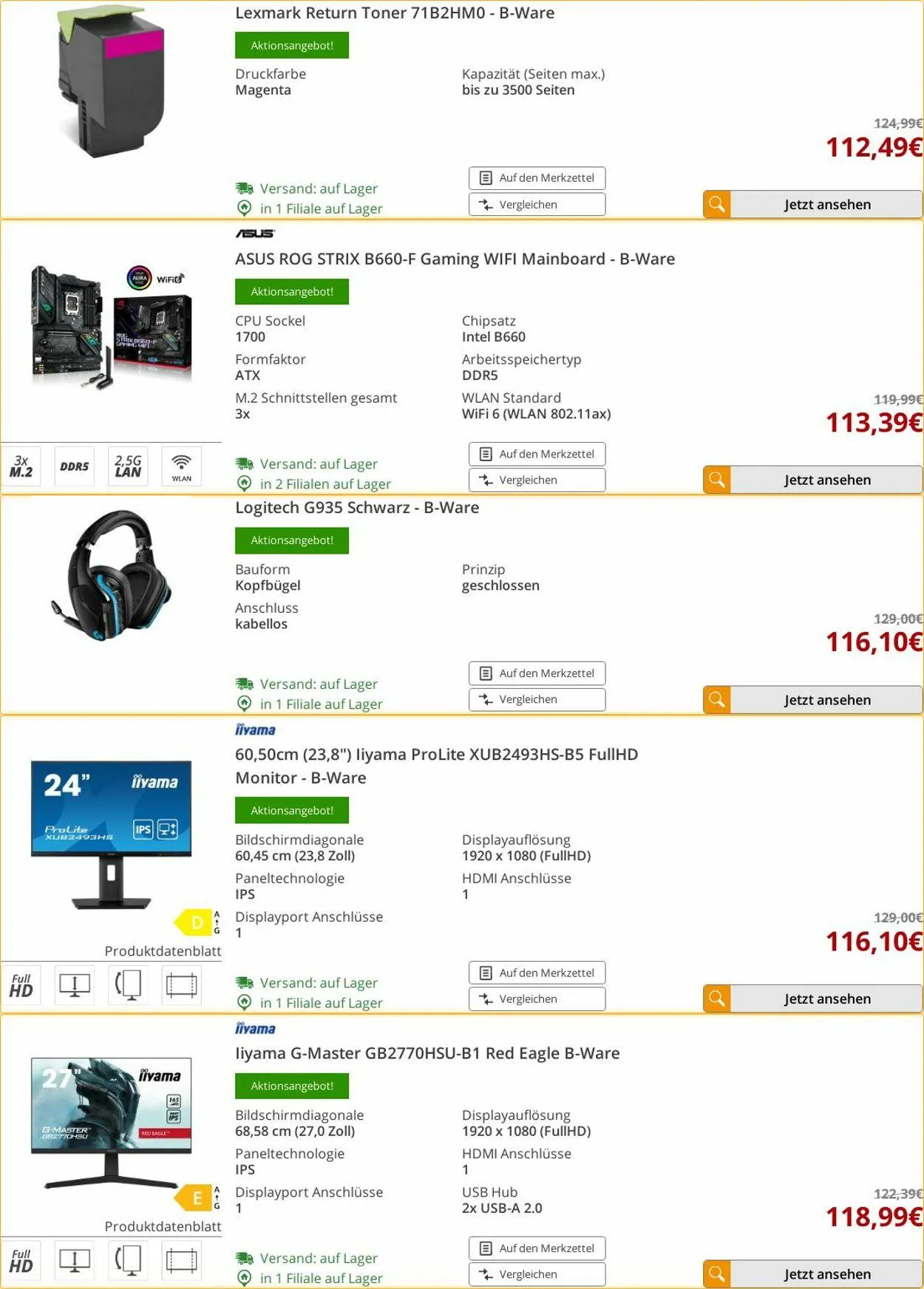 ARLT Computer Aktueller Prospekt von 24. März bis 30. März 2025 - Prospekt seite 14