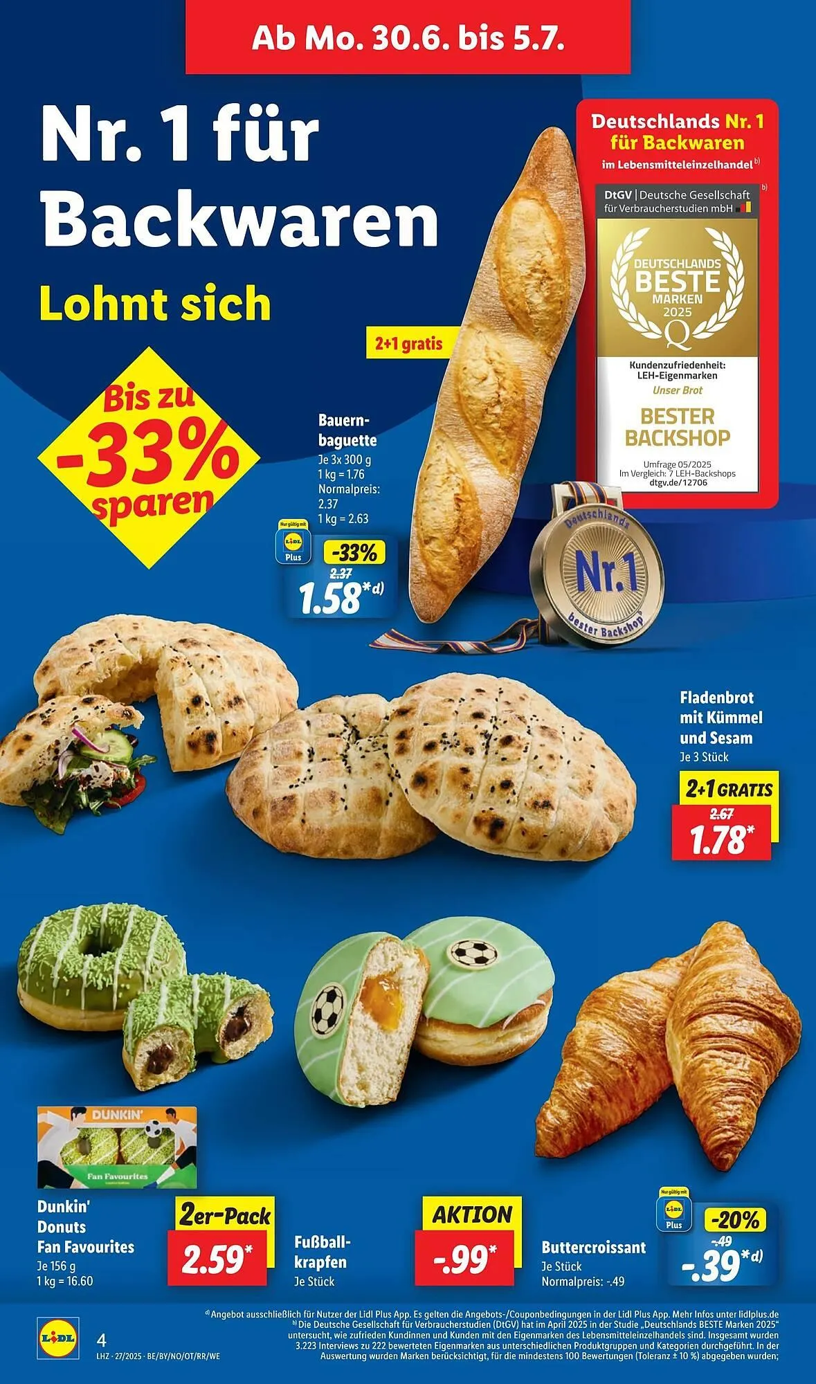 Lidl Prospekt von 30. Juni bis 6. Juli 2025 - Prospekt seite 6