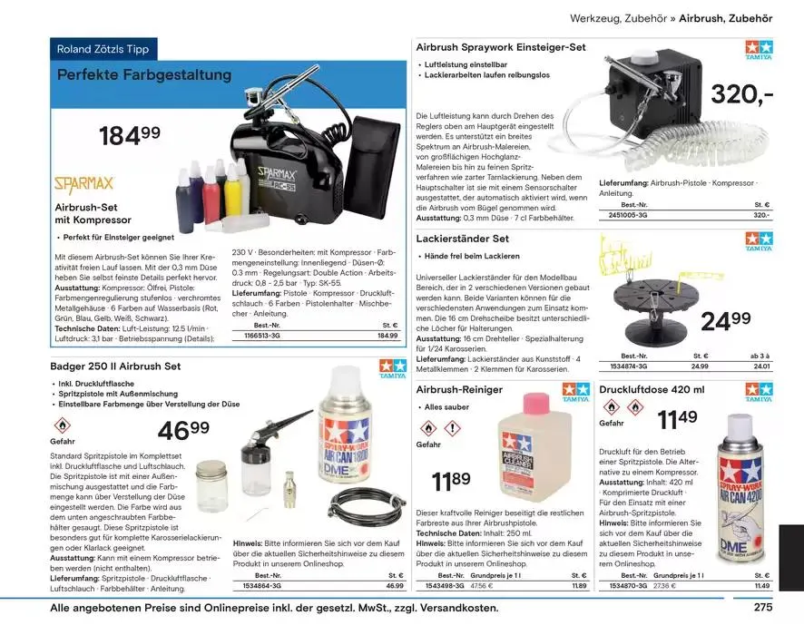 Modellbahn Katalog von 29. Oktober bis 31. Dezember 2025 - Prospekt seite 277