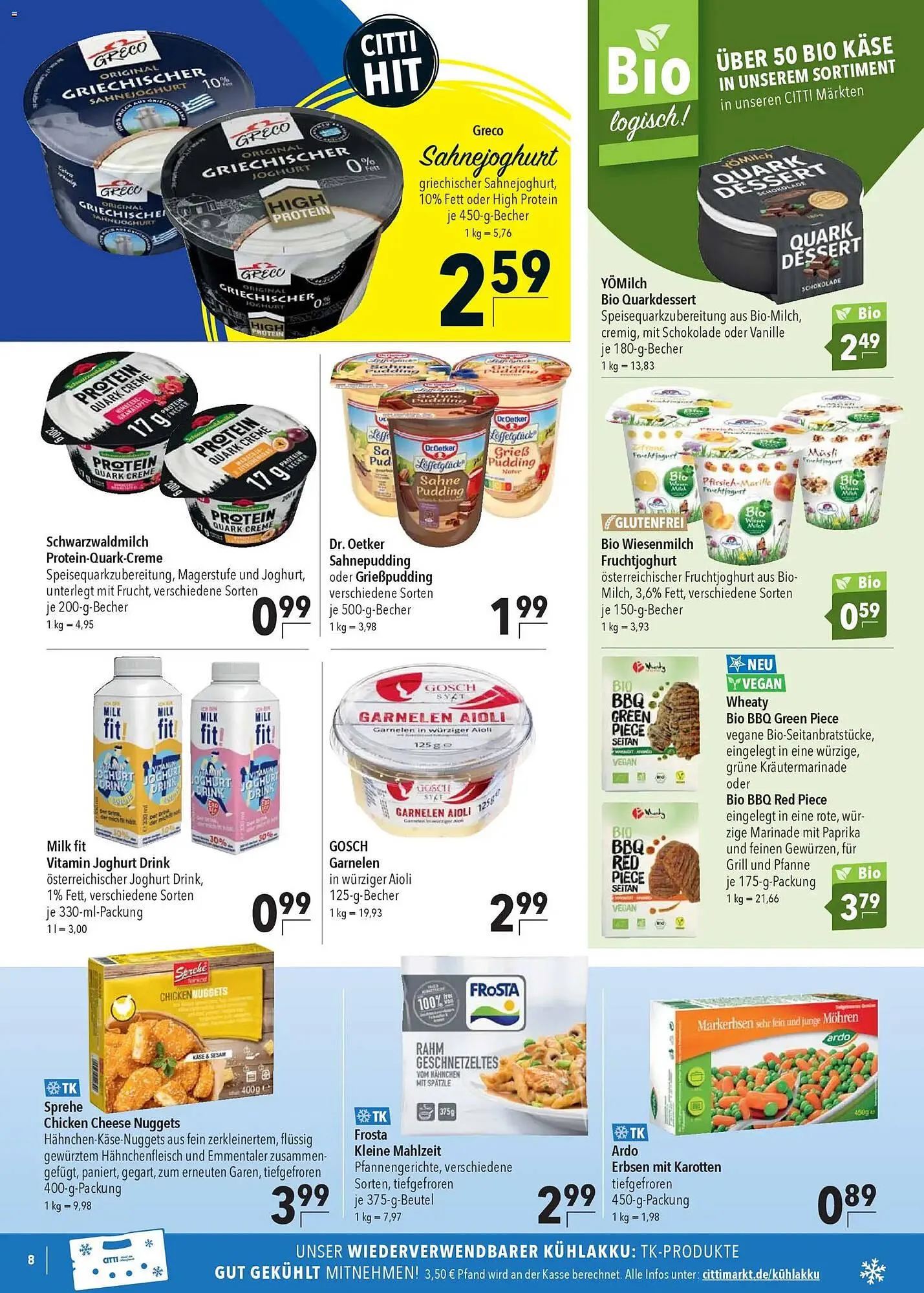 CITTI Markt Prospekt von 22. April bis 28. April 2026 - Prospekt seite 8