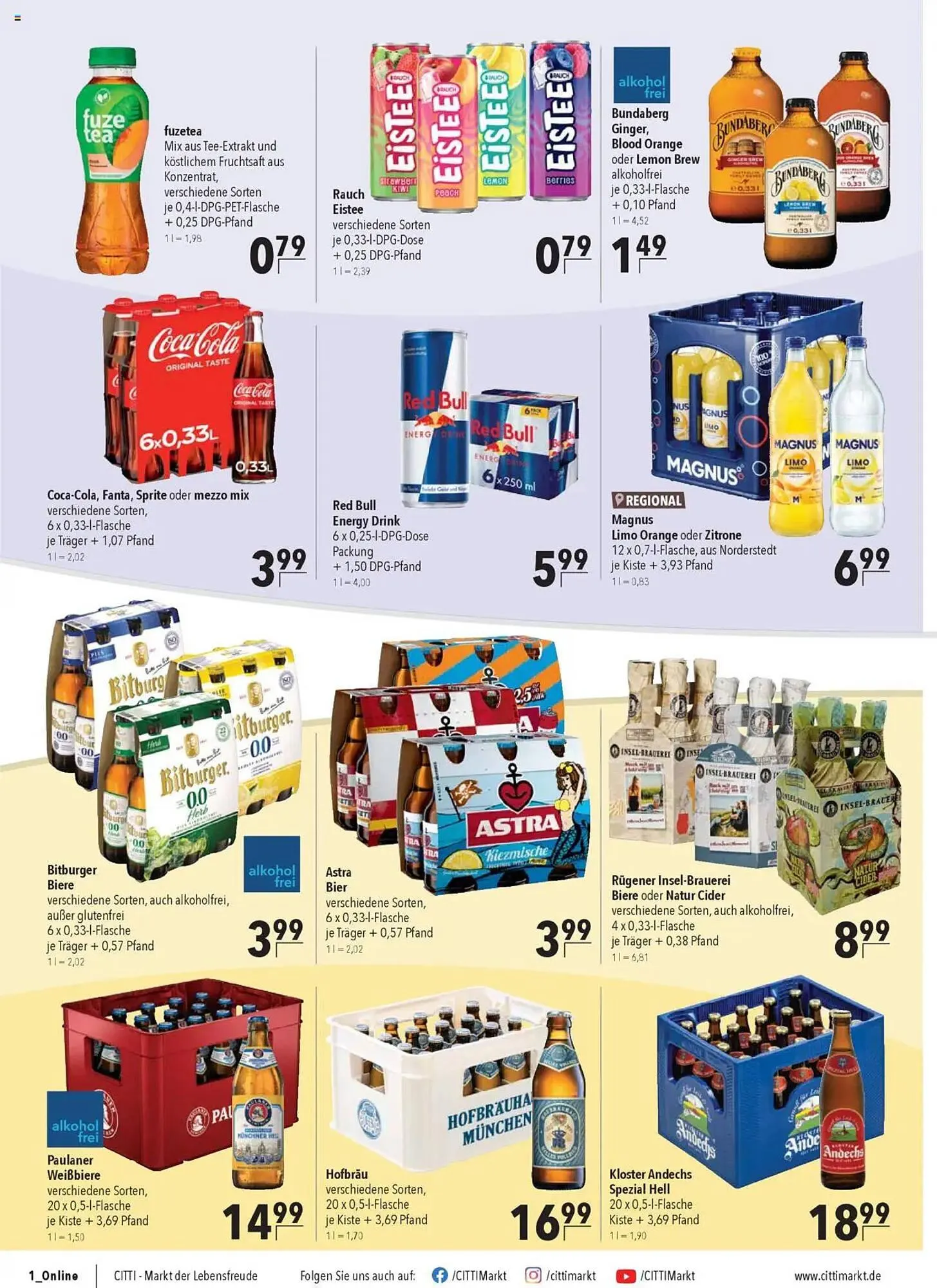 CITTI Markt Prospekt von 23. Juli bis 29. Juli 2025 - Prospekt seite 12