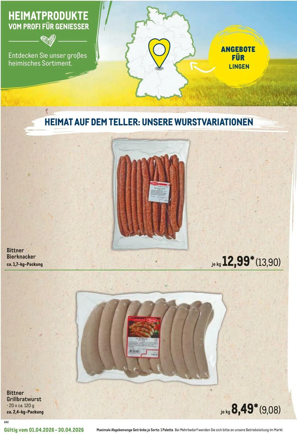 Metro Aktueller Prospekt von 1. April bis 30. April 2026 - Prospekt seite 6