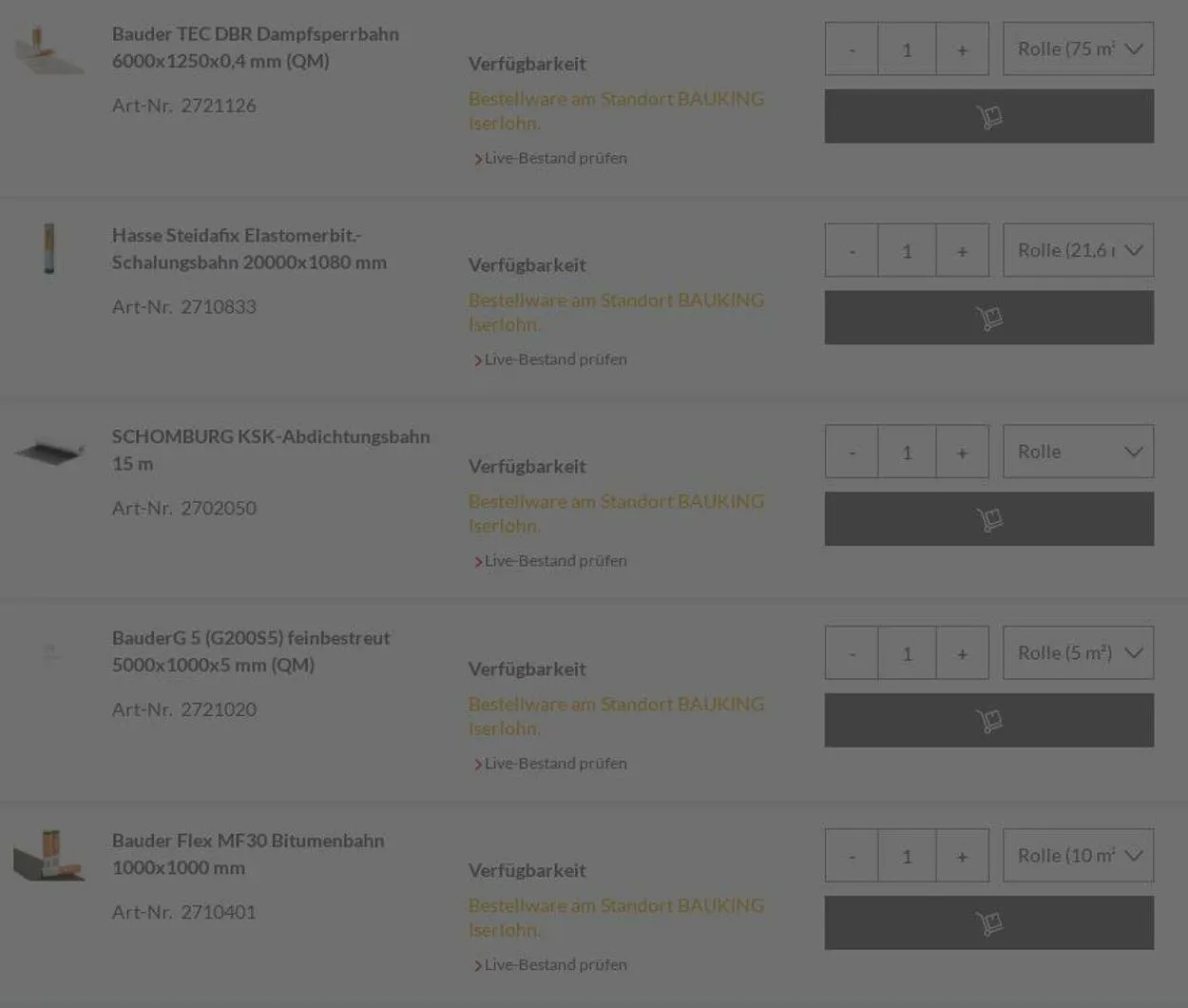 Bauking von 31. März bis 9. April 2025 - Prospekt seite 15
