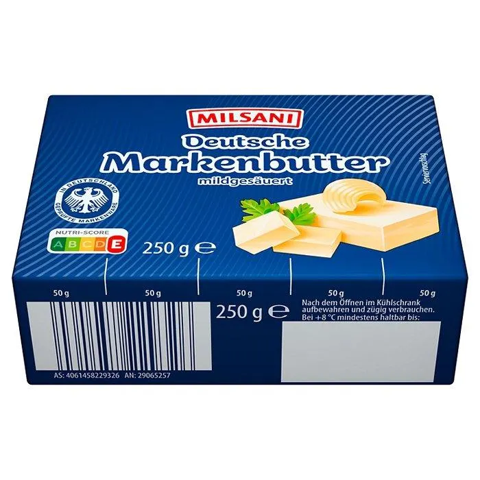 MILSANI Deutsche Markenbutter 250 g