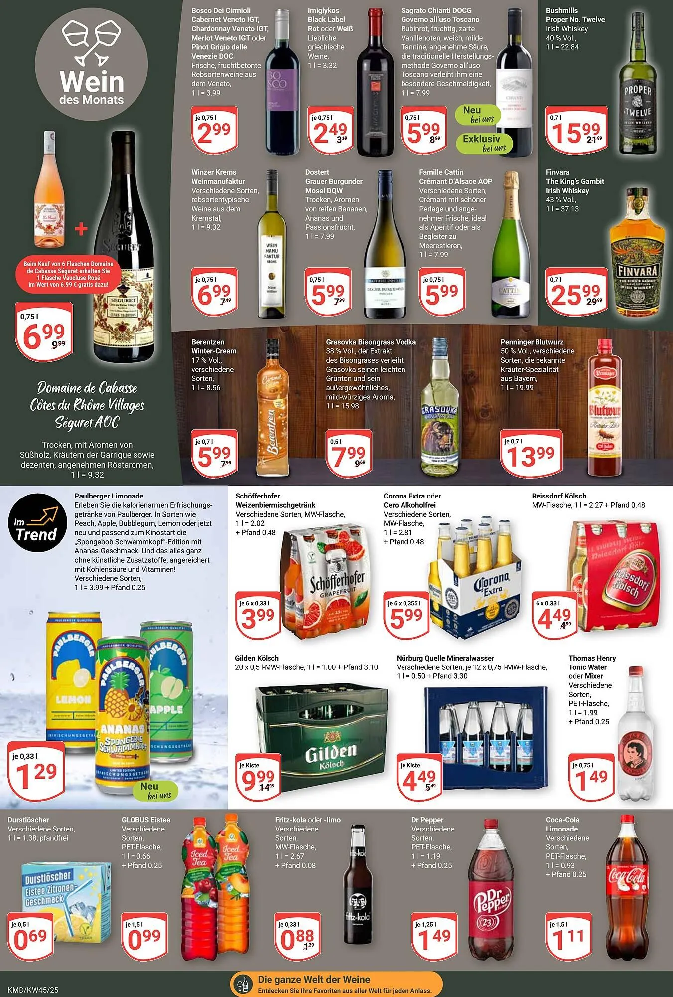 Globus Prospekt von 3. November bis 8. November 2025 - Prospekt seite 17