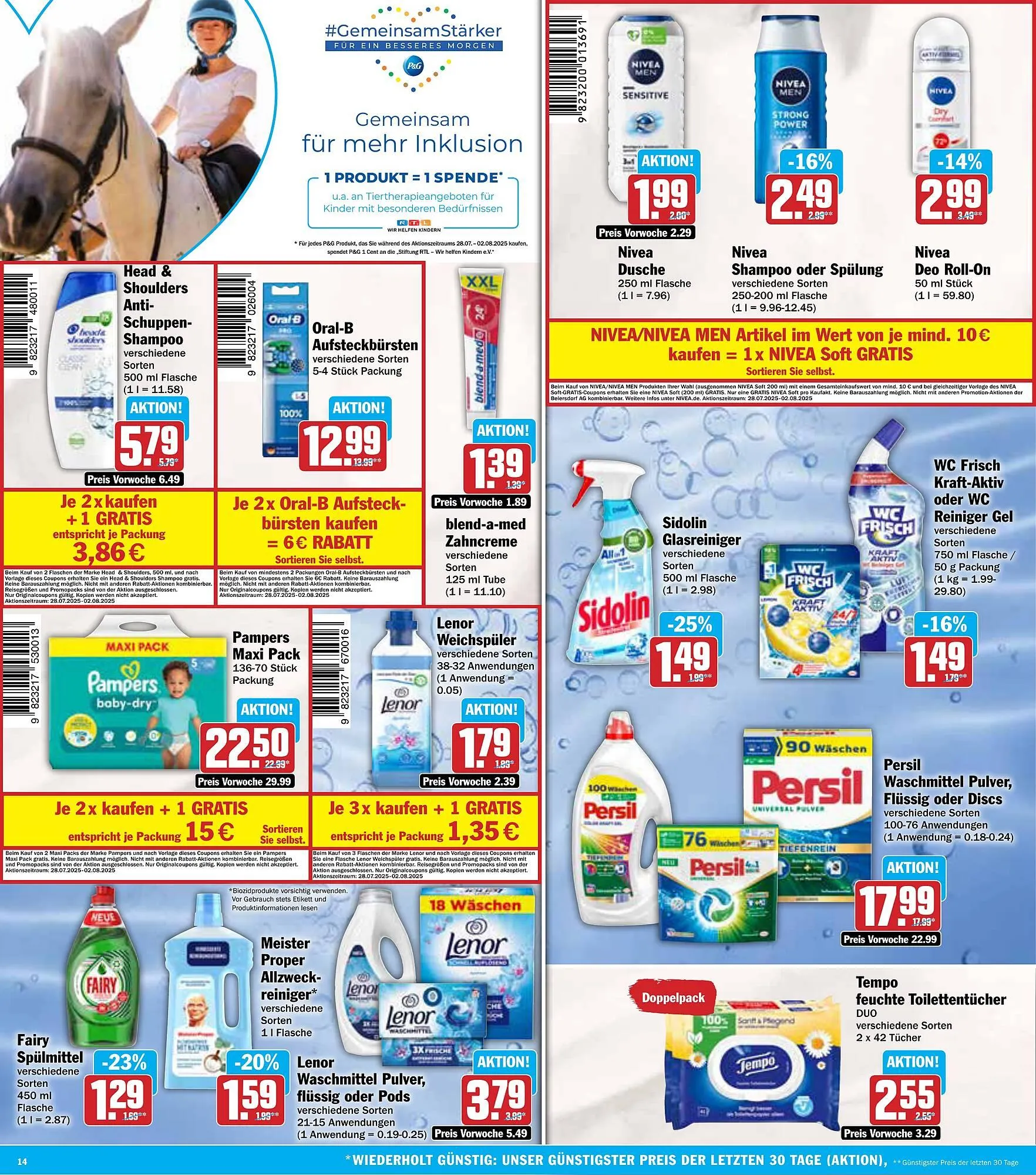 AEZ Prospekt von 28. Juli bis 3. August 2025 - Prospekt seite 14