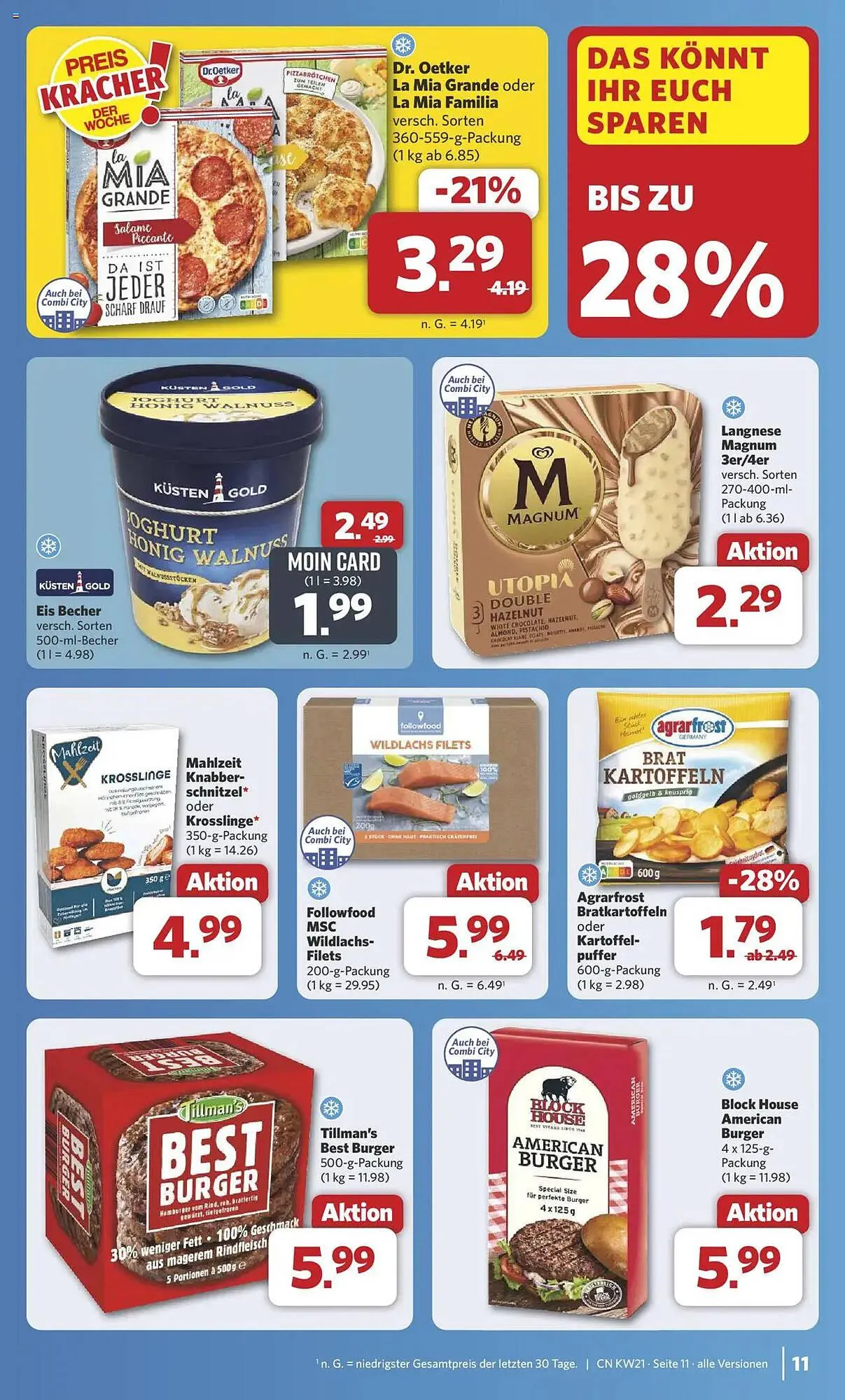 Combi Prospekt von 19. Mai bis 24. Mai 2025 - Prospekt seite 11