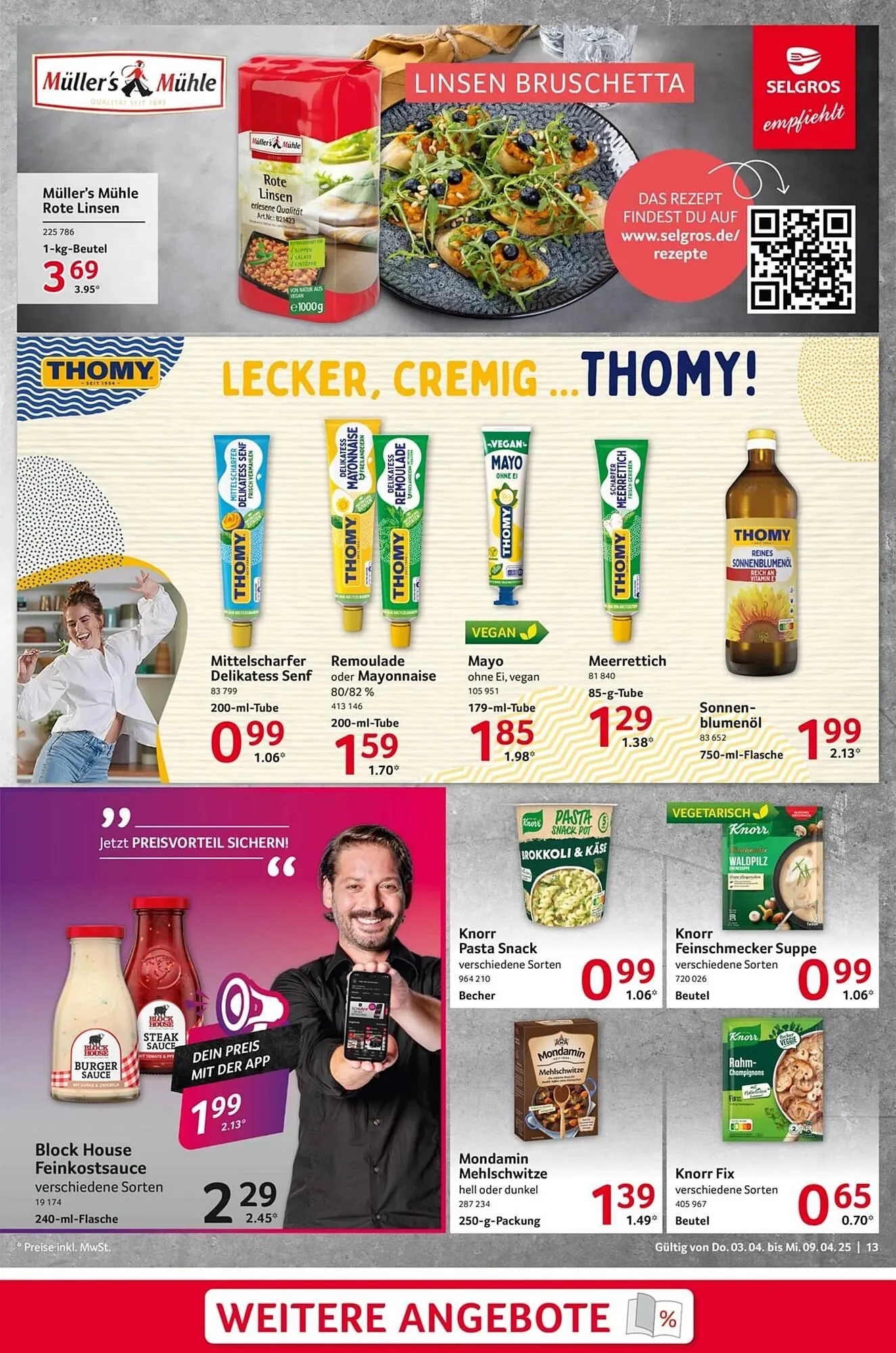 Selgros Prospekt von 3. April bis 10. April 2025 - Prospekt seite 13