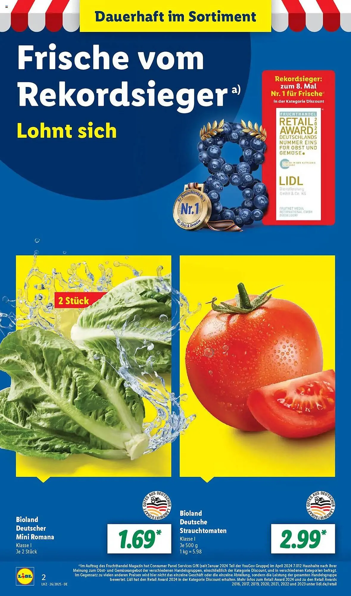 Lidl Prospekt von 23. Juni bis 28. Juni 2025 - Prospekt seite 2