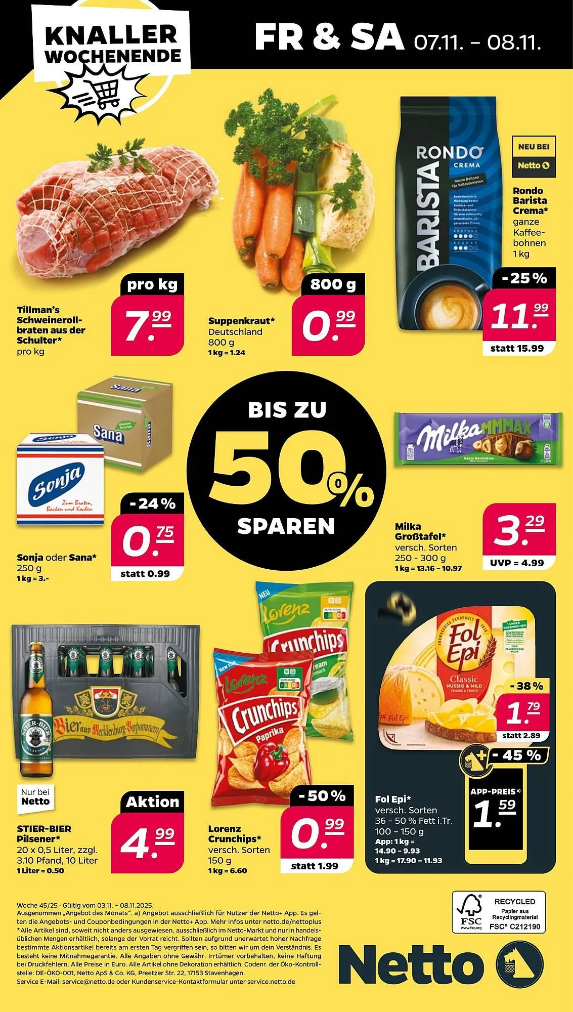 NETTO Prospekt von 3. November bis 8. November 2025 - Prospekt seite 34