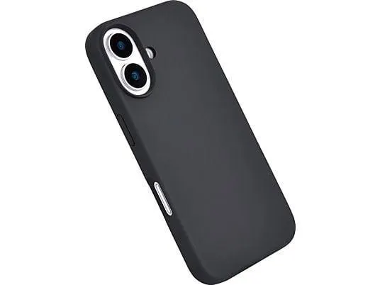 ISY ISC-2347 Silikon, Backcover, Apple, iPhone 16, Schwarz