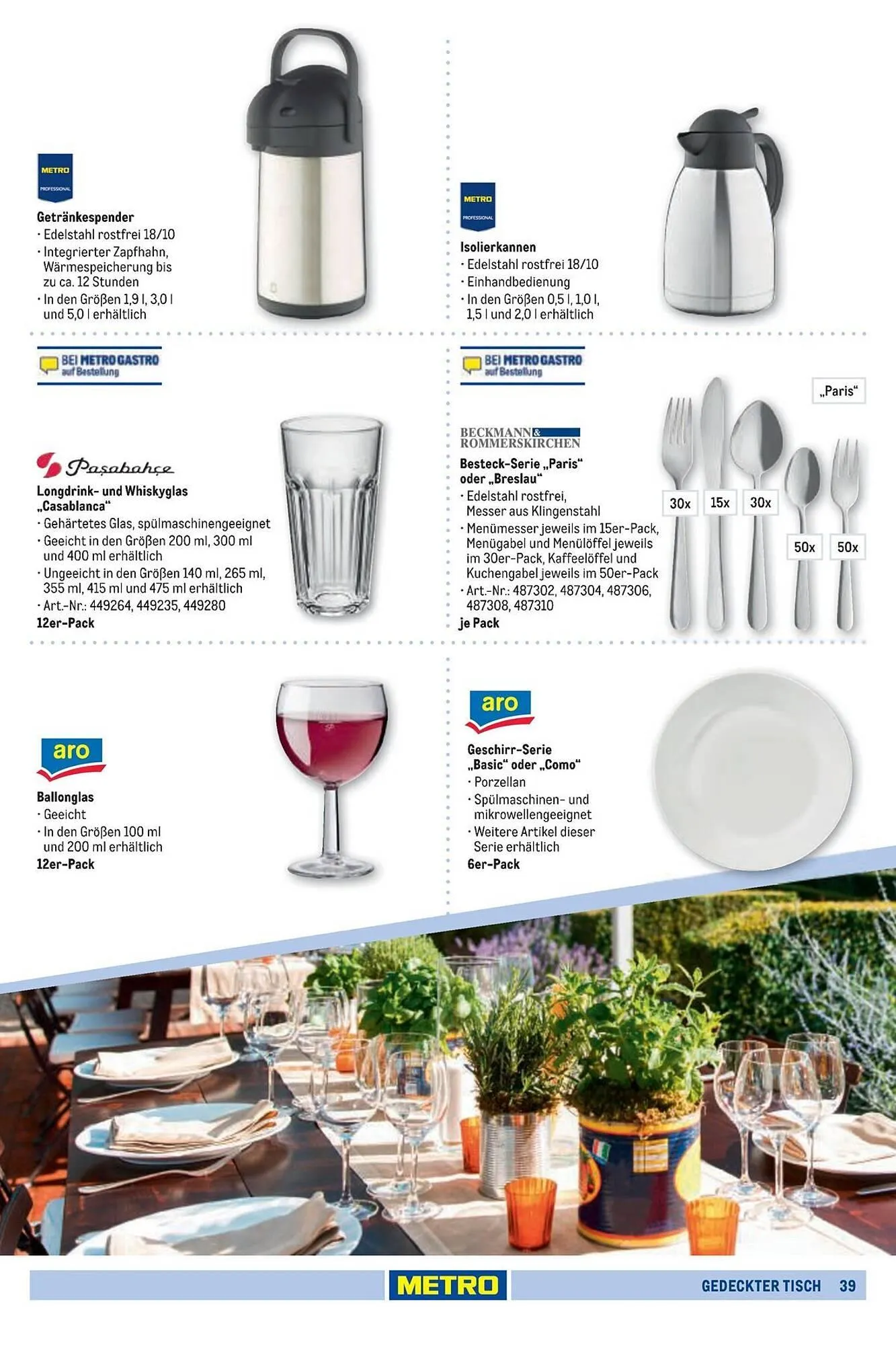 METRO Prospekt von 25. März bis 8. April 2026 - Prospekt seite 39