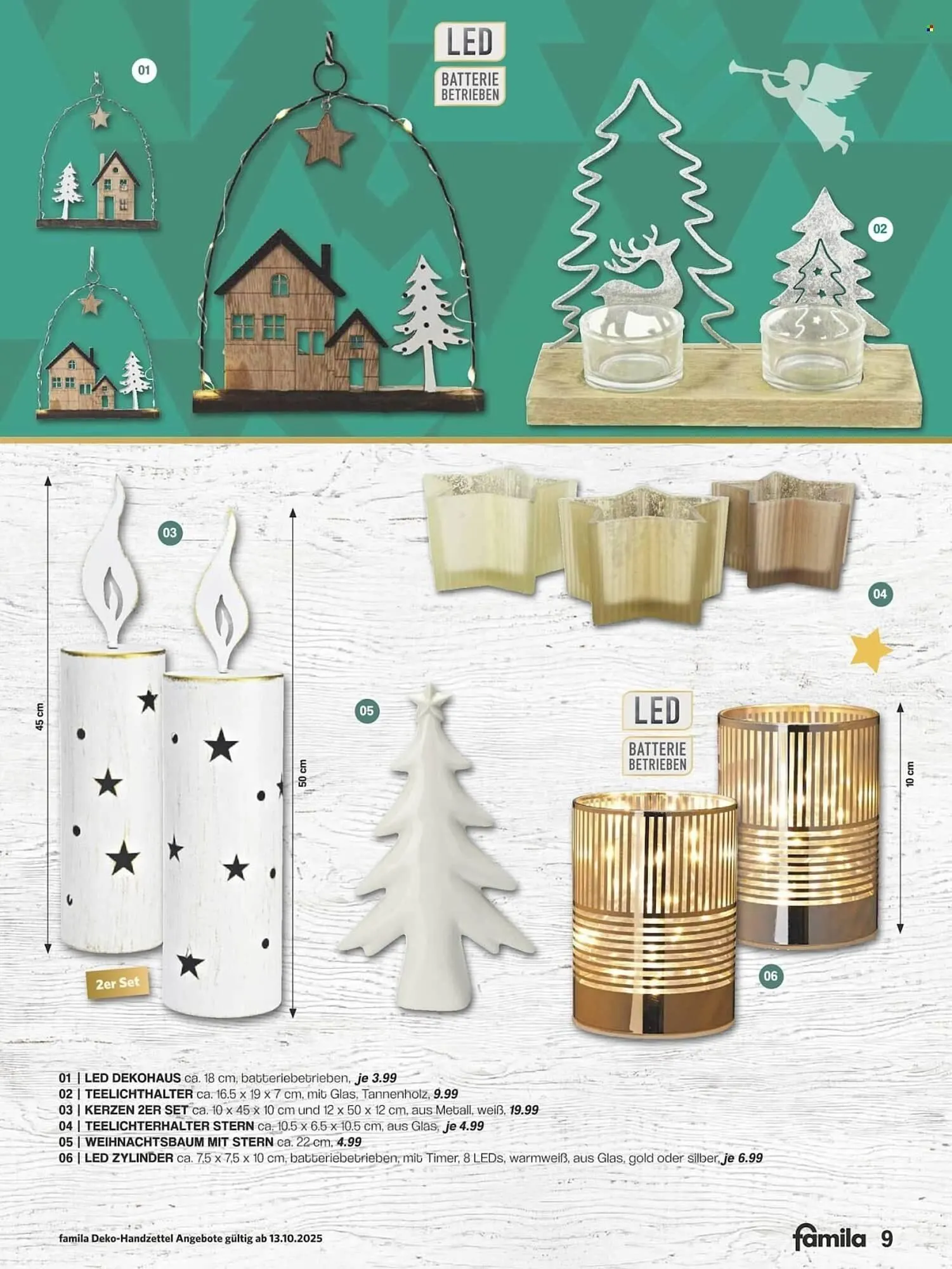 Famila Nord Ost Prospekt von 13. Oktober bis 31. Dezember 2025 - Prospekt seite 9