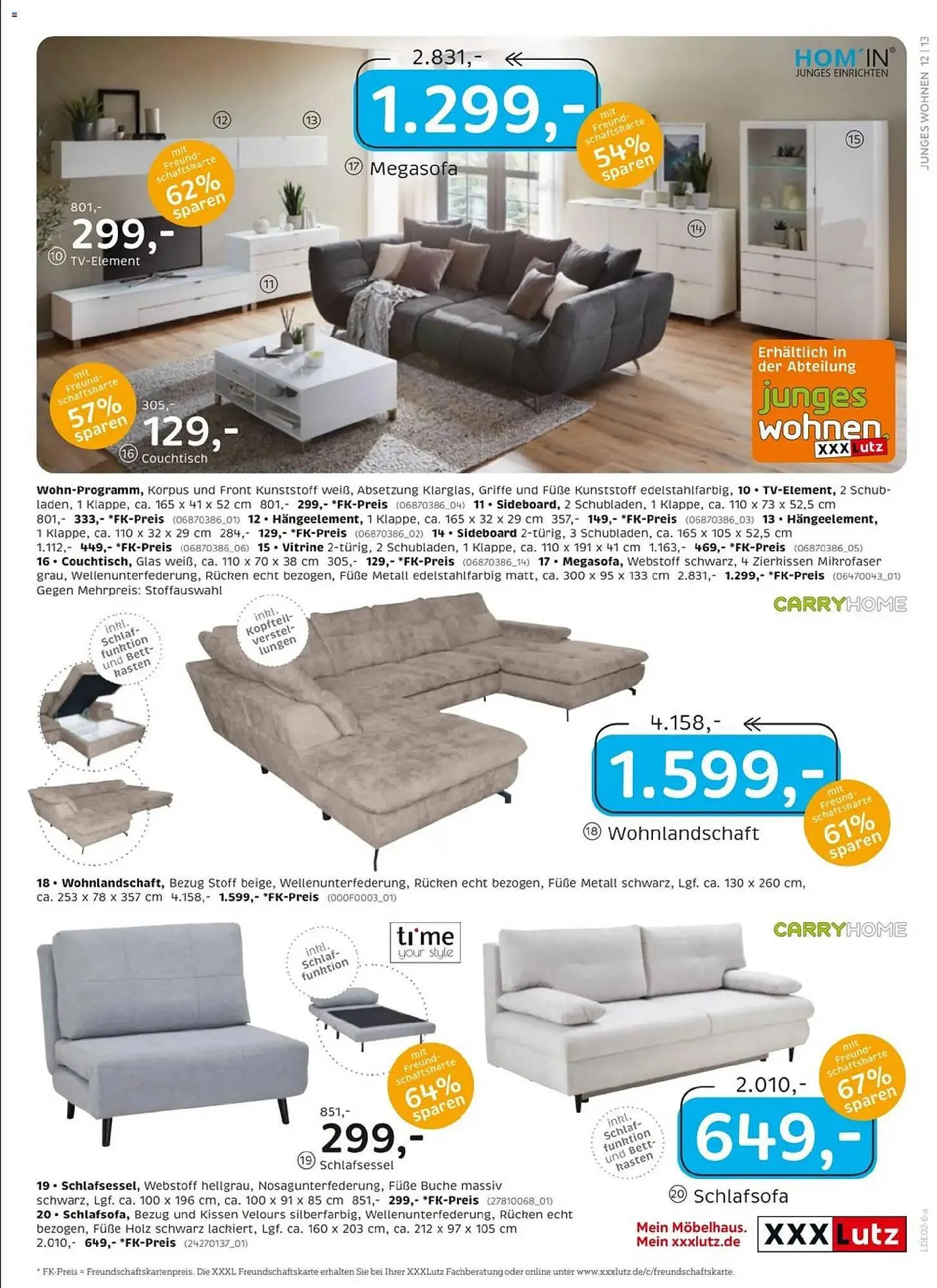 XXXLutz Prospekt von 25. Januar bis 8. Februar 2026 - Prospekt seite 21