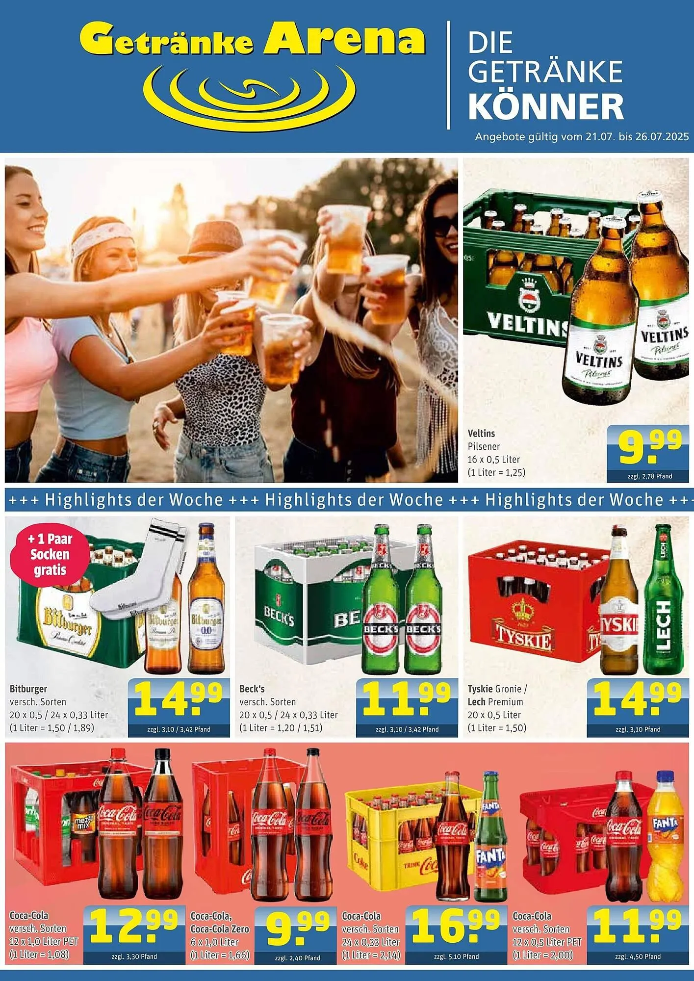Getränke Arena Prospekt - 1