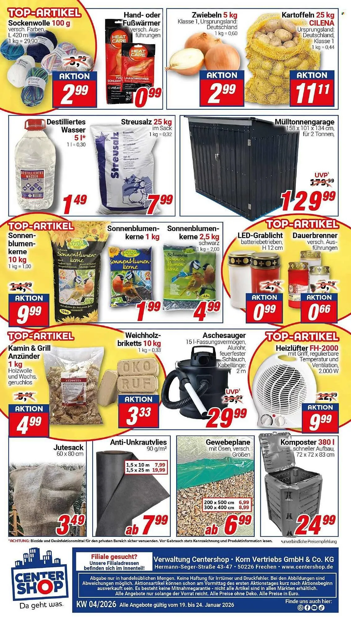 CENTERSHOP Prospekt von 26. Januar bis 31. Januar 2026 - Prospekt seite 12